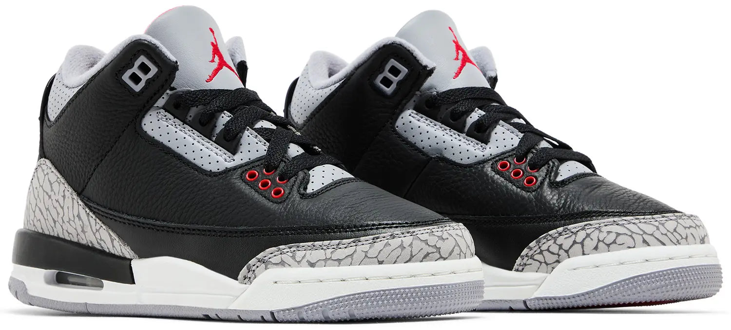 Air Jordan 3 Retro OG GS 'Black Cement' 2024