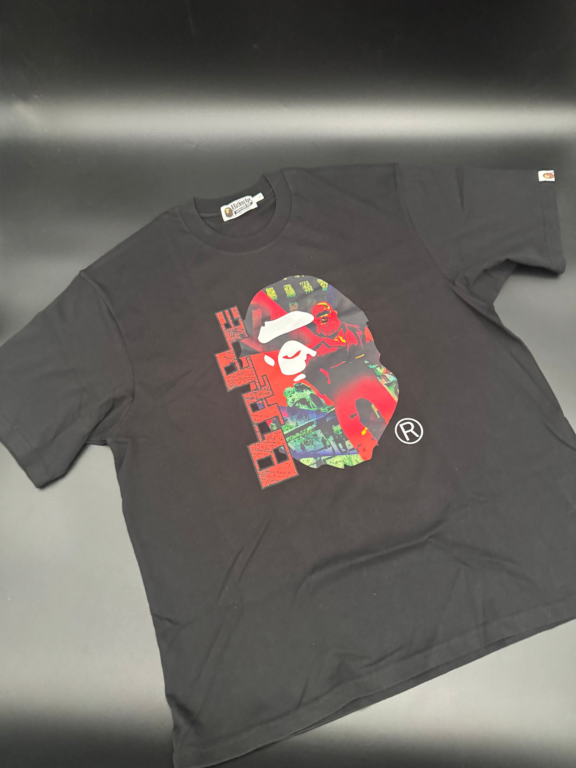 BAPE Head Graphic Tee 'Black'