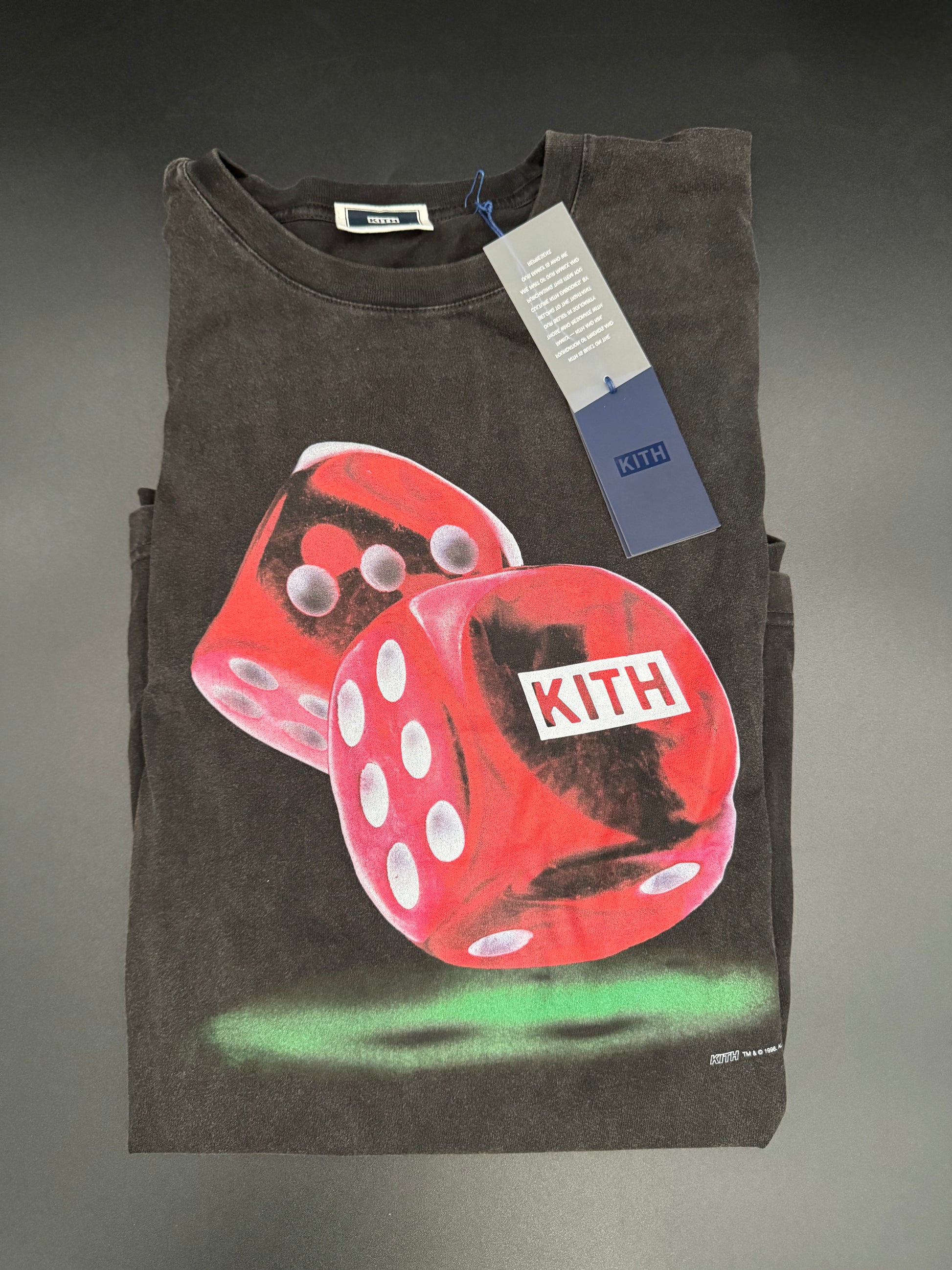 Kith High Stakes Vintage Tee 'Black'