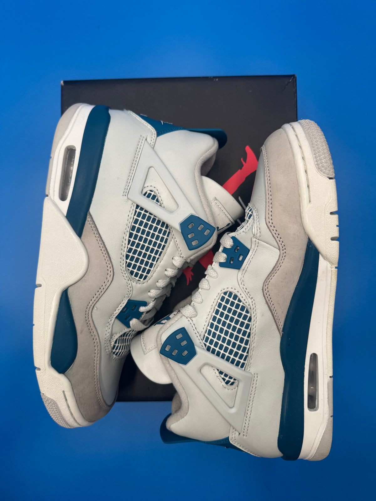 Air Jordan 4 Retro GS 'Military Blue'