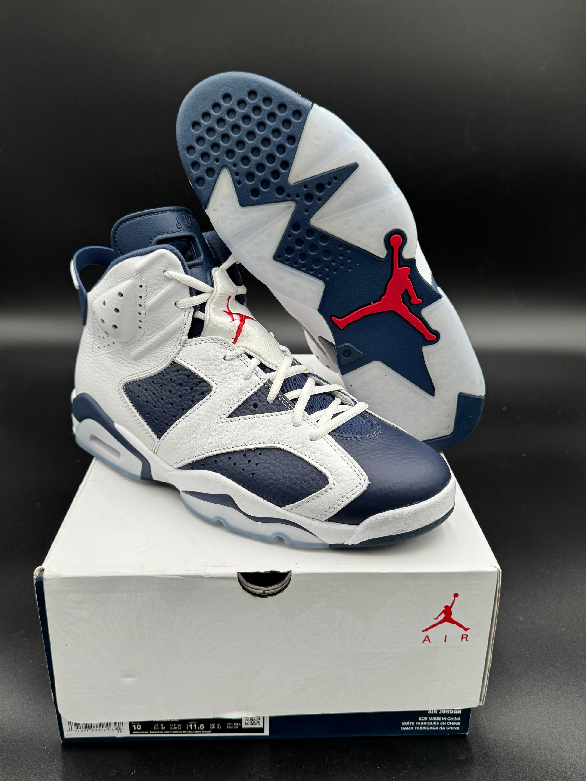 Air Jordan 6 Retro 'Olympic' 2024