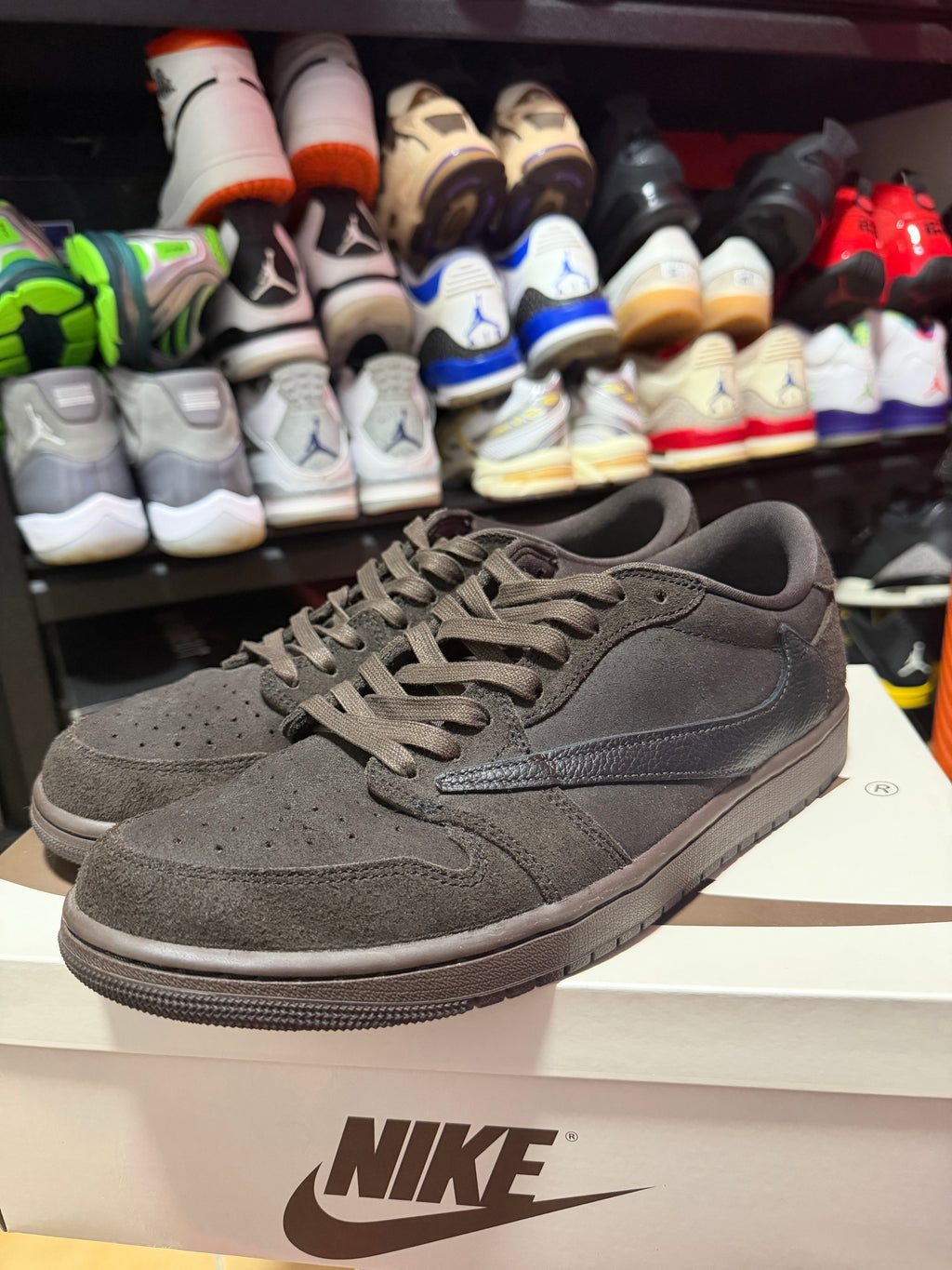 Travis Scott X Air Jordan 1 Retro Low OG SP `Velvet Brown’