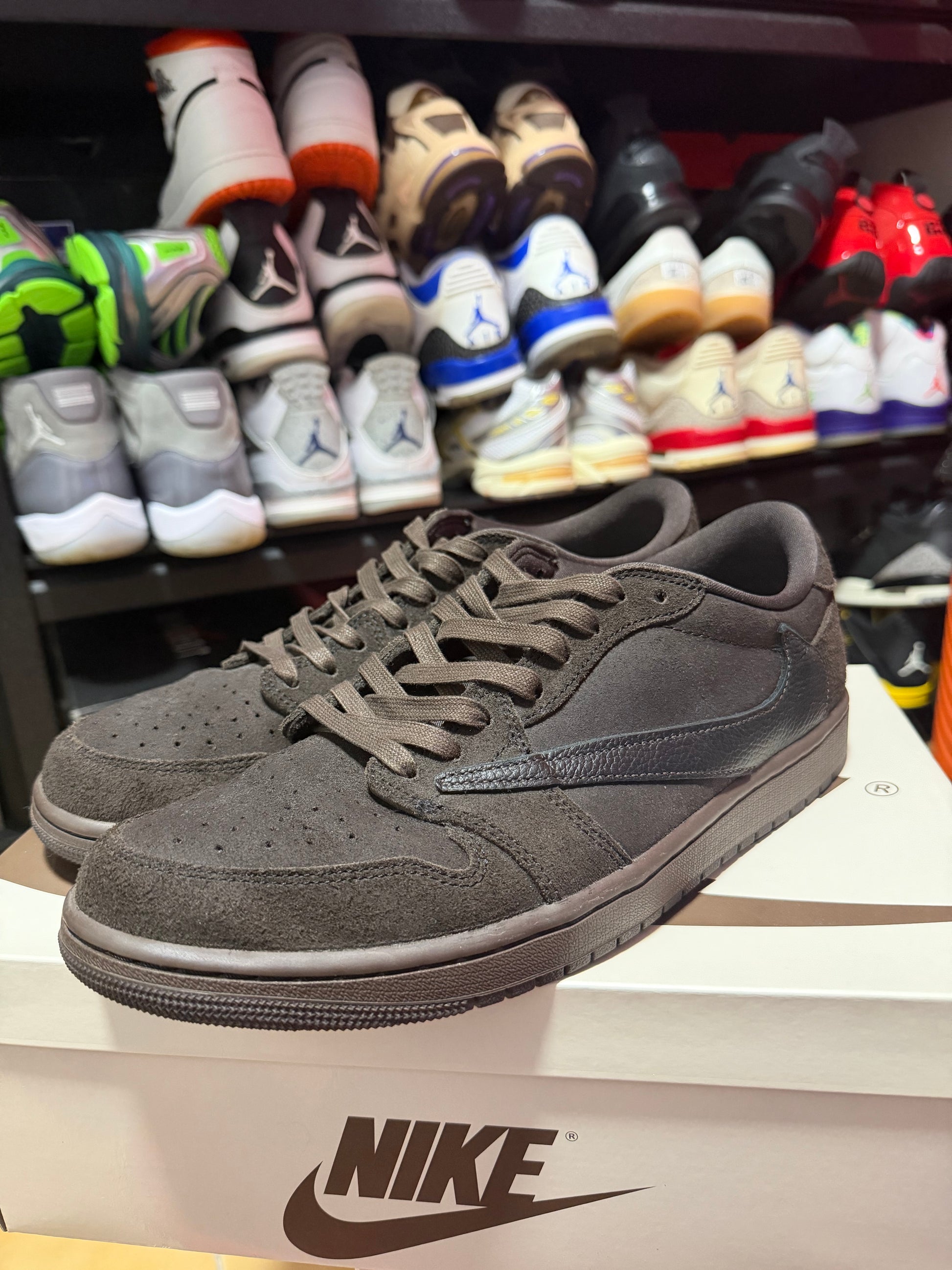 Travis Scott X Air Jordan 1 Retro Low OG SP `Velvet Brown’