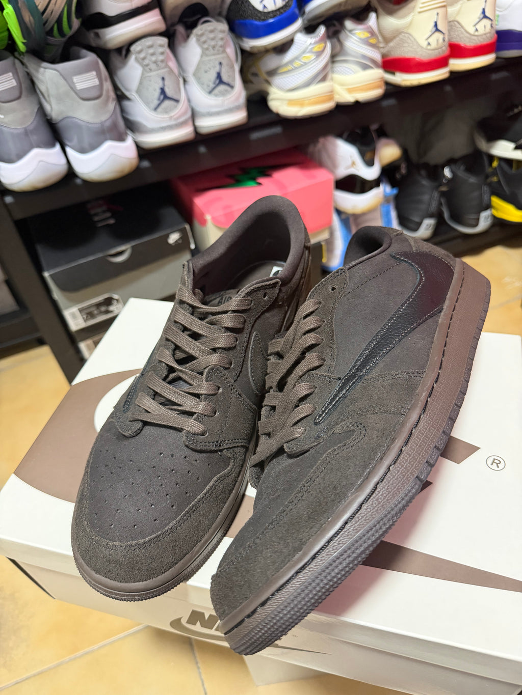 Travis Scott X Air Jordan 1 Retro Low OG SP `Velvet Brown’