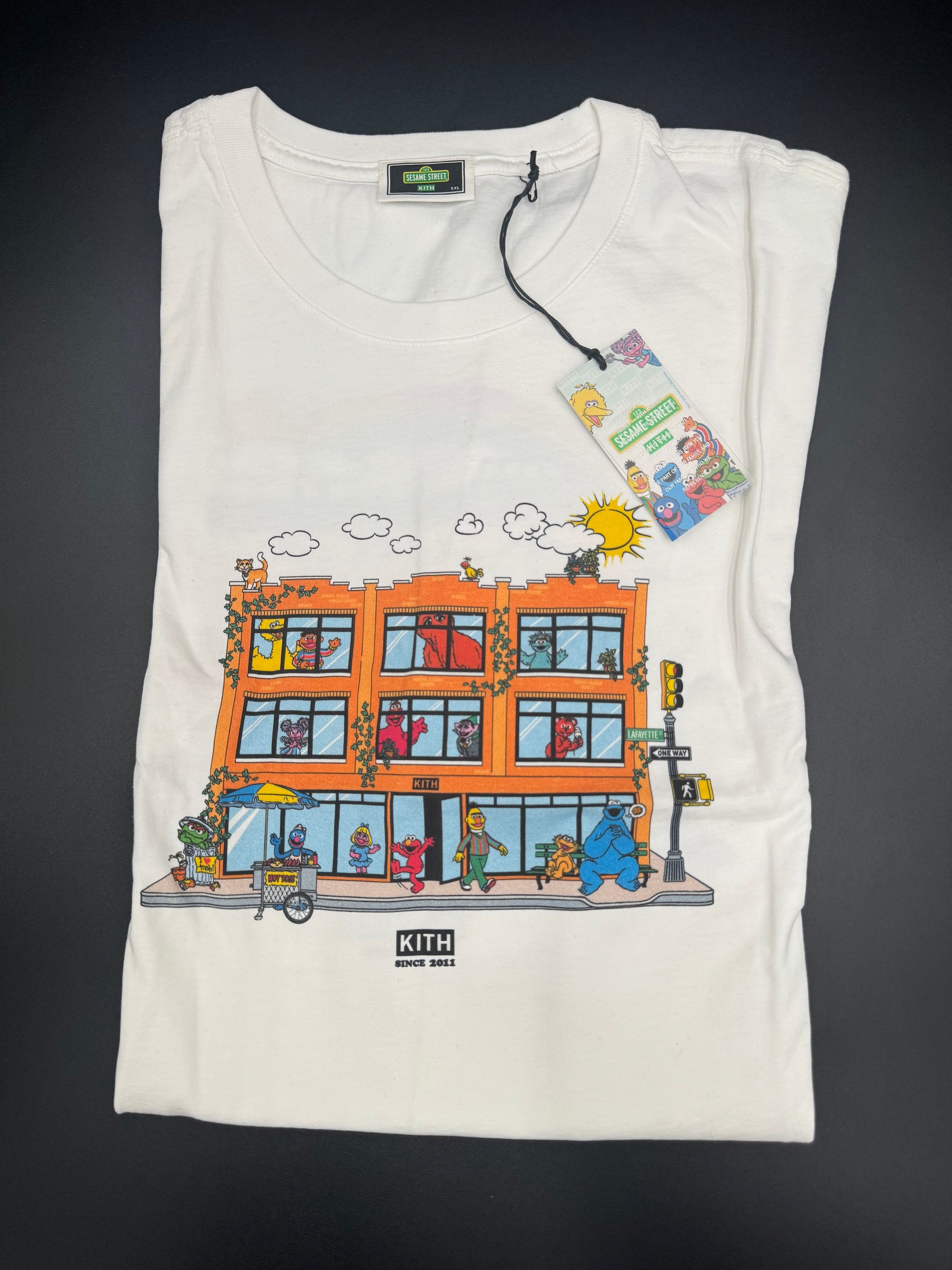 Kith x Sesame Street Store Tee 'White'