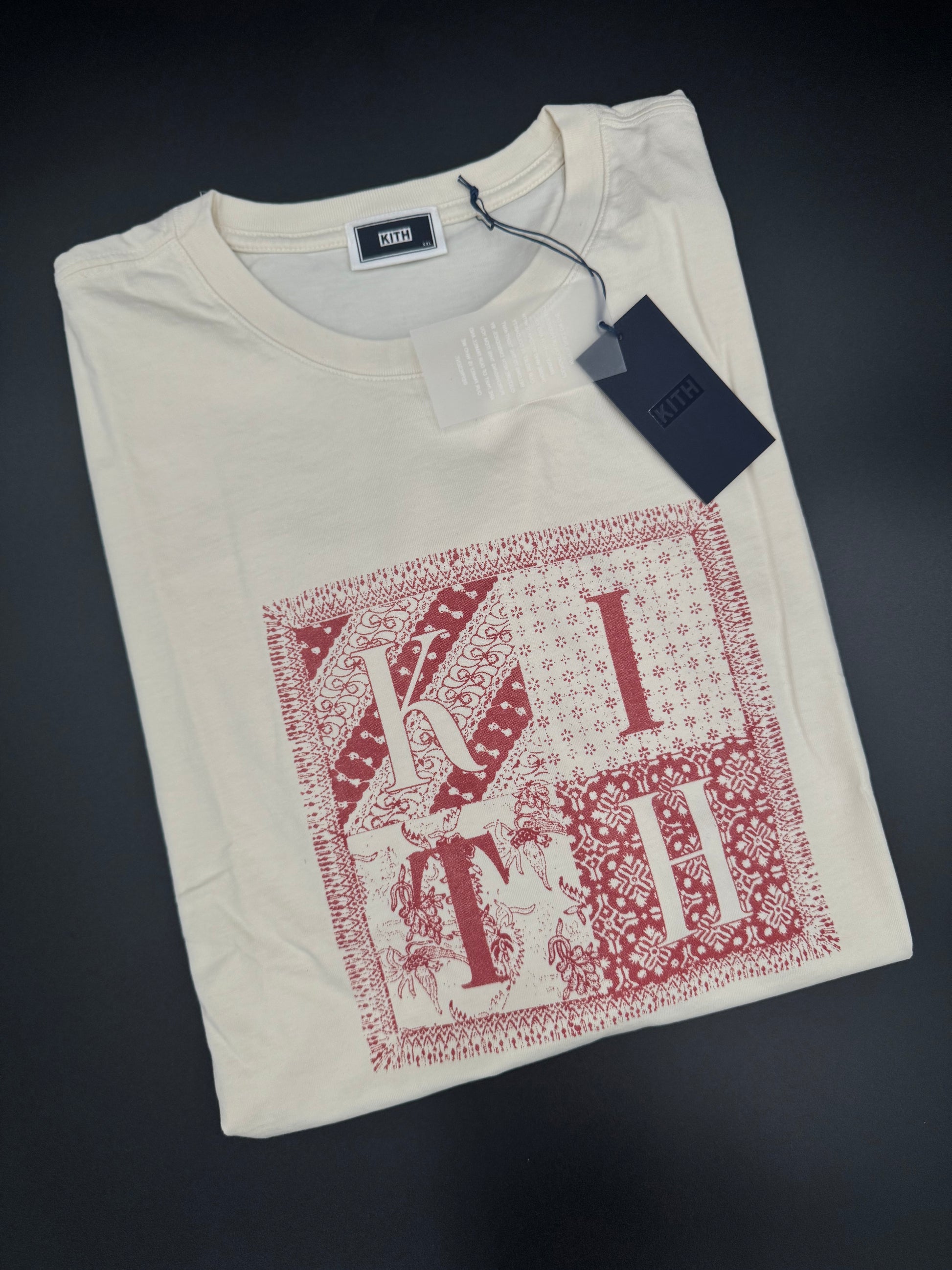 Kith Batik Block Print Vintage Tee 'Bitters'