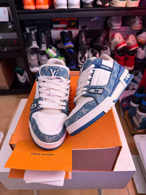 2. Louis Vuitton Trainer 'Monogram Denim - Light Blue'