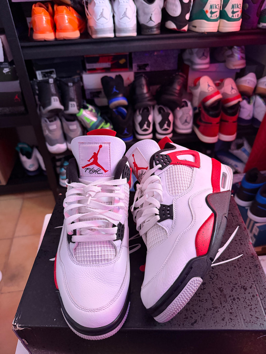 Air Jordan 4 Retro 'Red Cement'