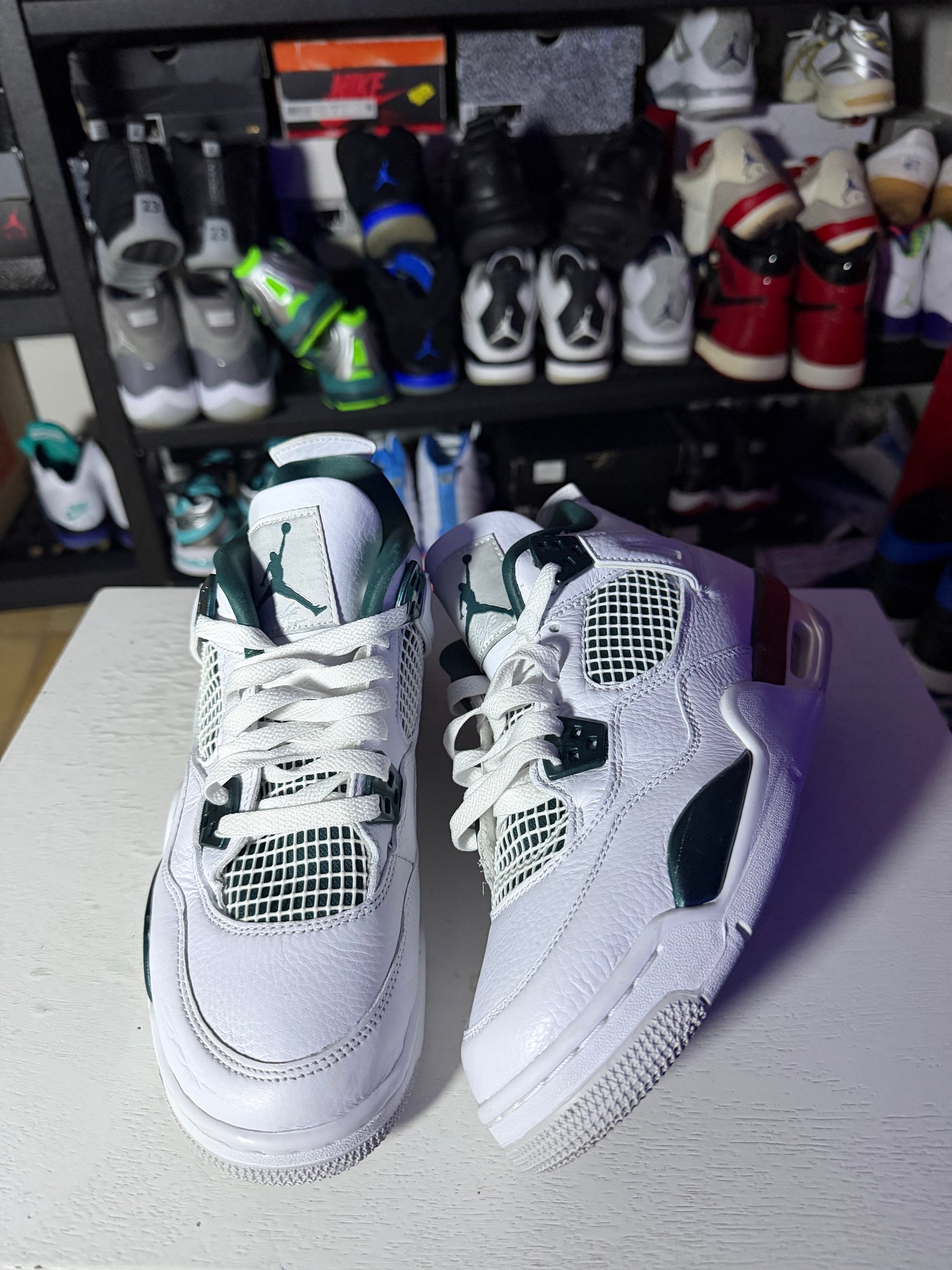 Air Jordan 4 Retro GS 'Oxidized Green'