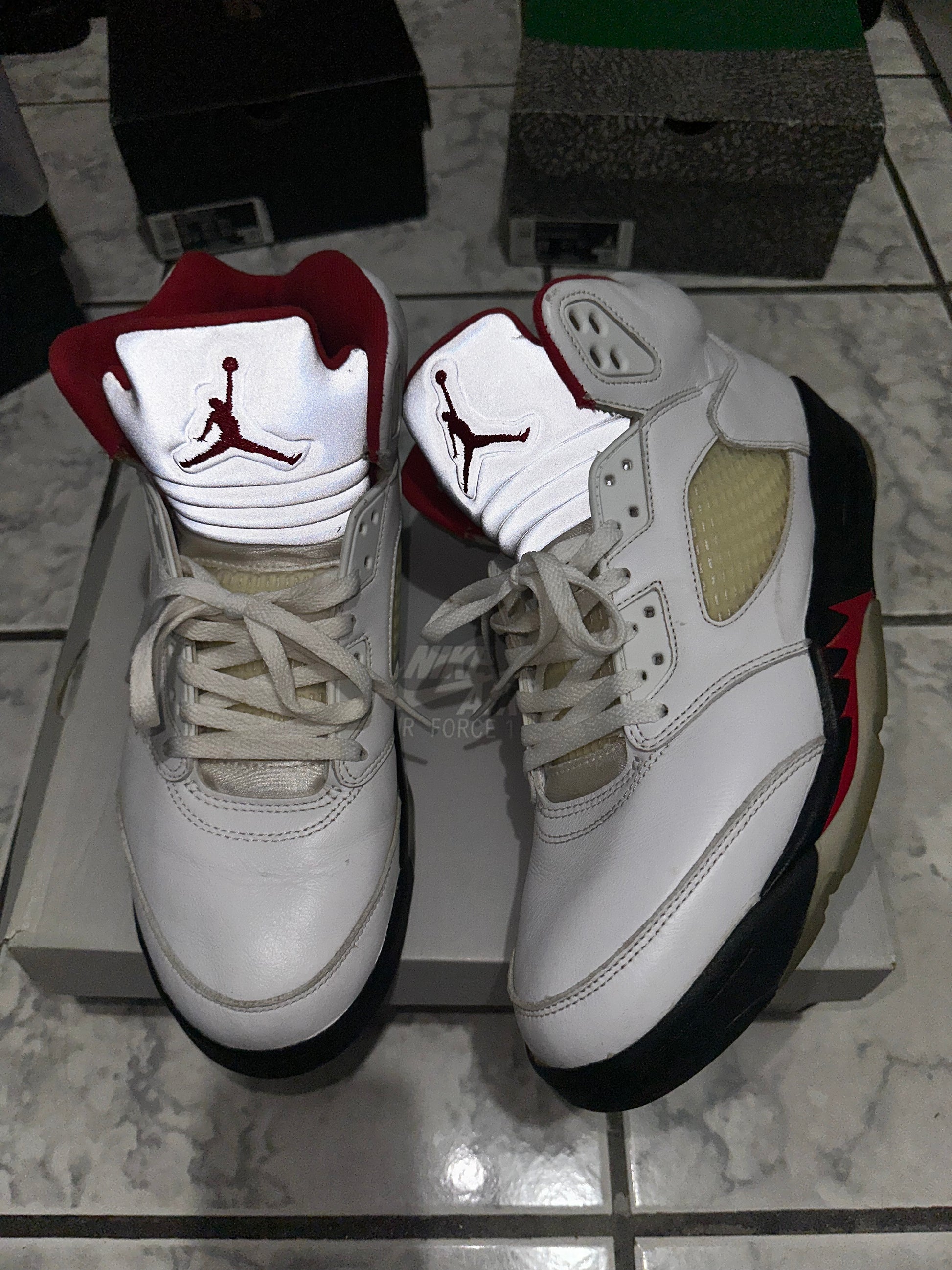 Air Jordan 5 Retro 'White Fire Red' 2020