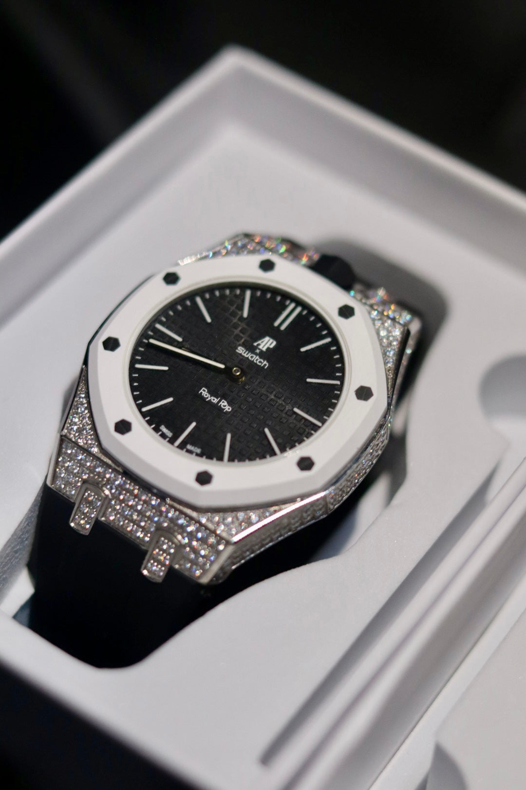 PRE ORDER: Swatch x Audemars Piguet Royal Pop Lépine 'Ocho Negro'