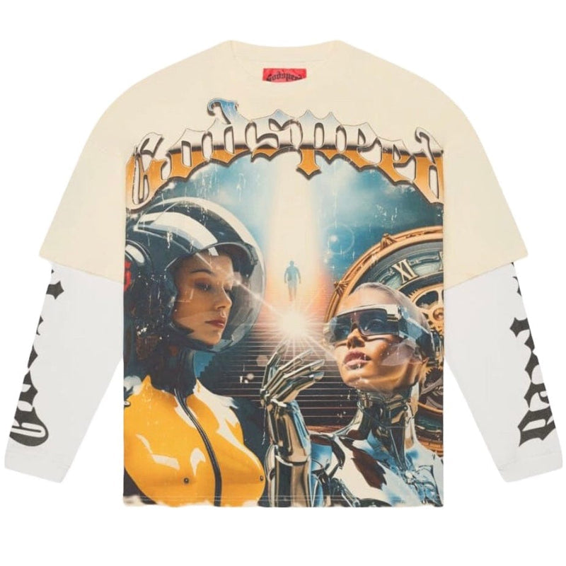 Chosen One Layered T-Shirt (Bone)