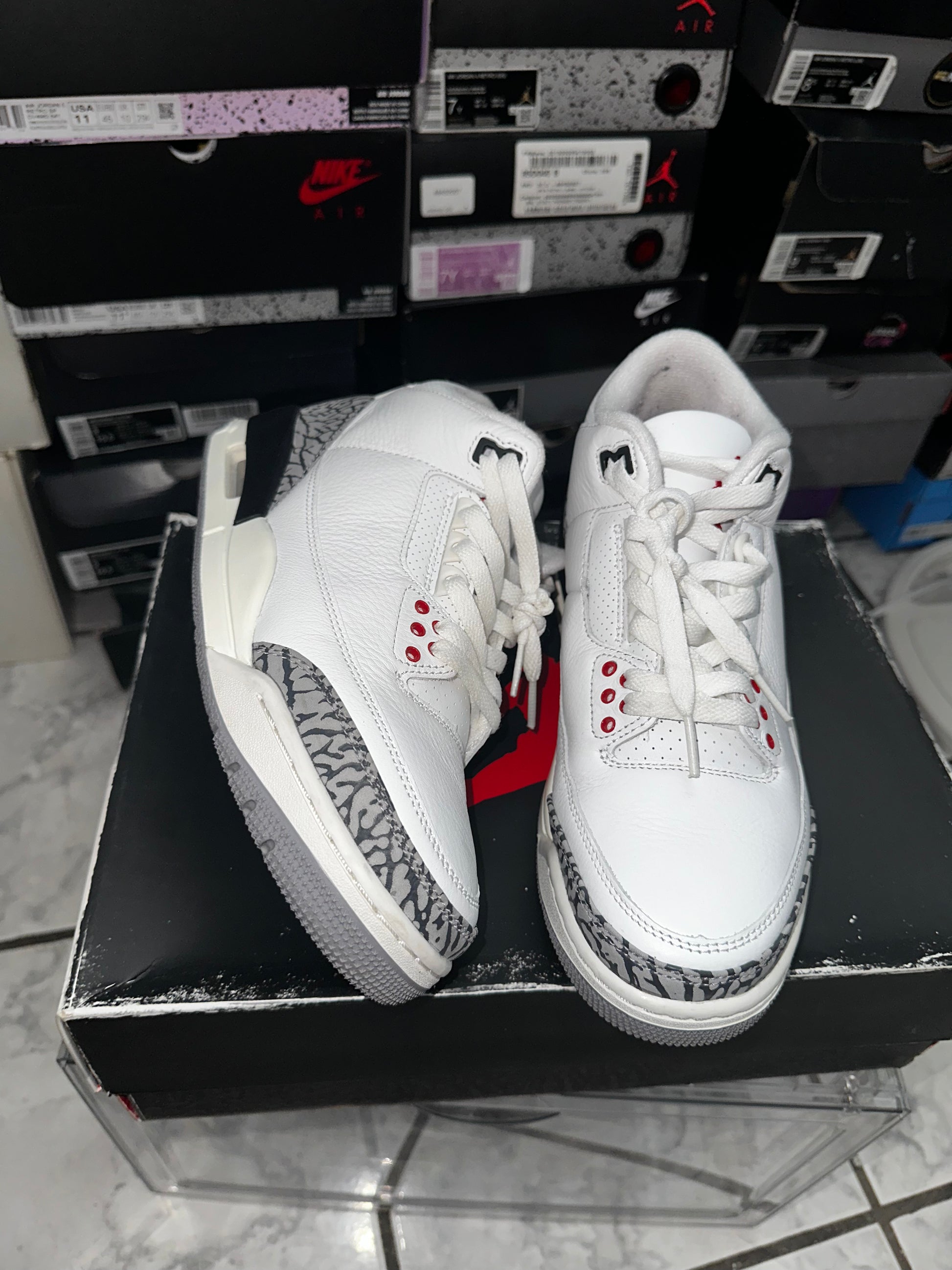 Air Jordan 3 Retro GS 'White Cement Reimagined'
