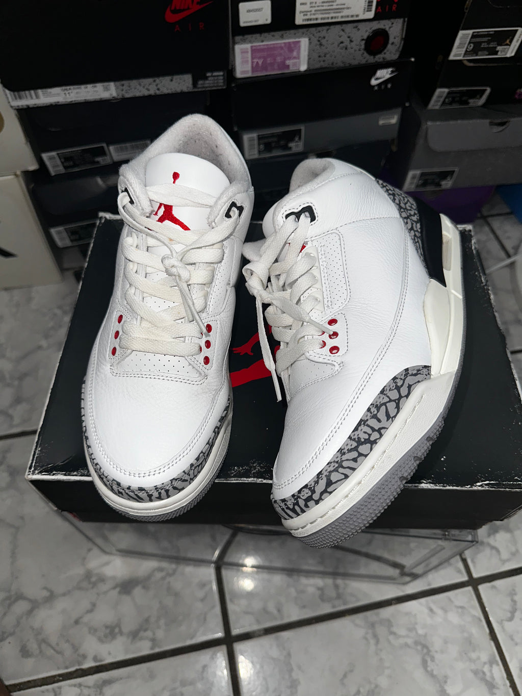 Air Jordan 3 Retro GS 'White Cement Reimagined'