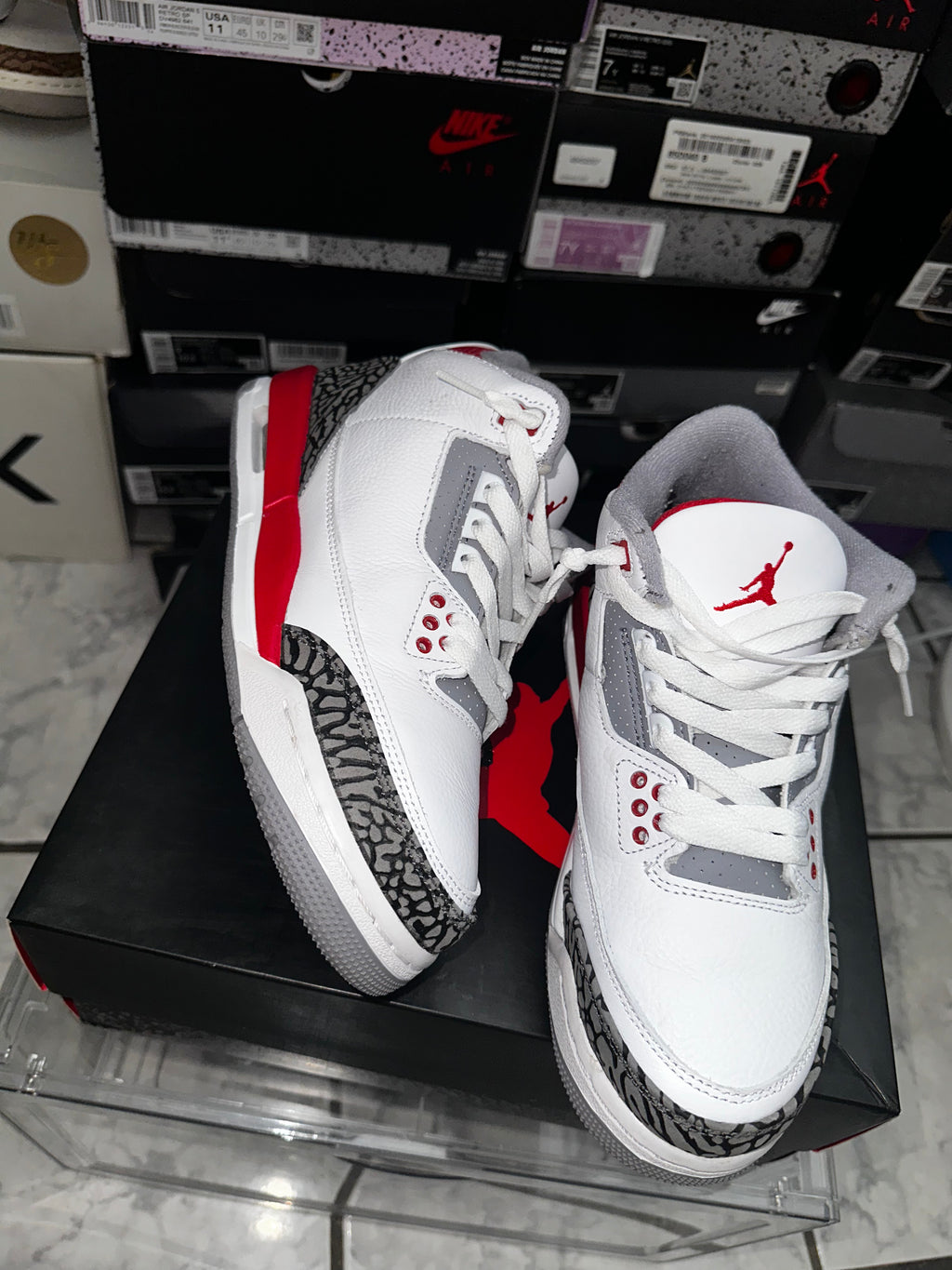 Air Jordan 3 Retro GS 'Fire Red' 2022