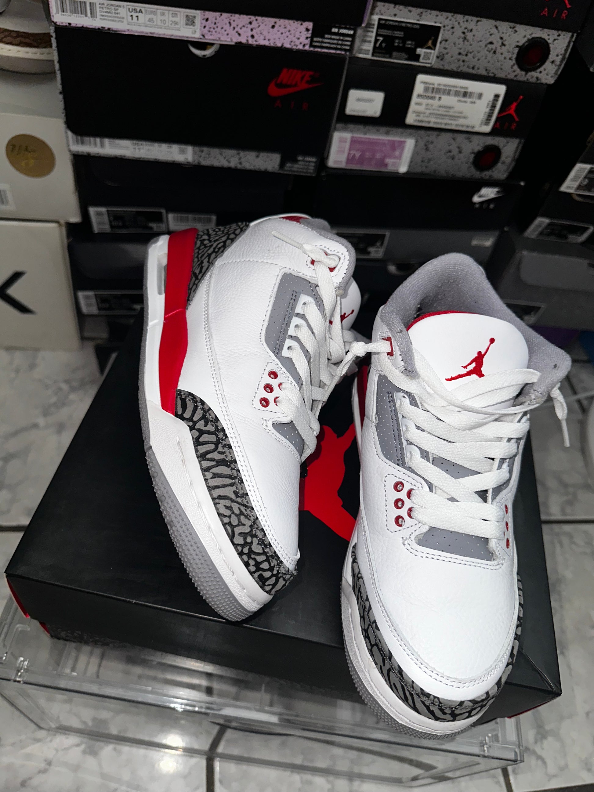 Air Jordan 3 Retro GS 'Fire Red' 2022