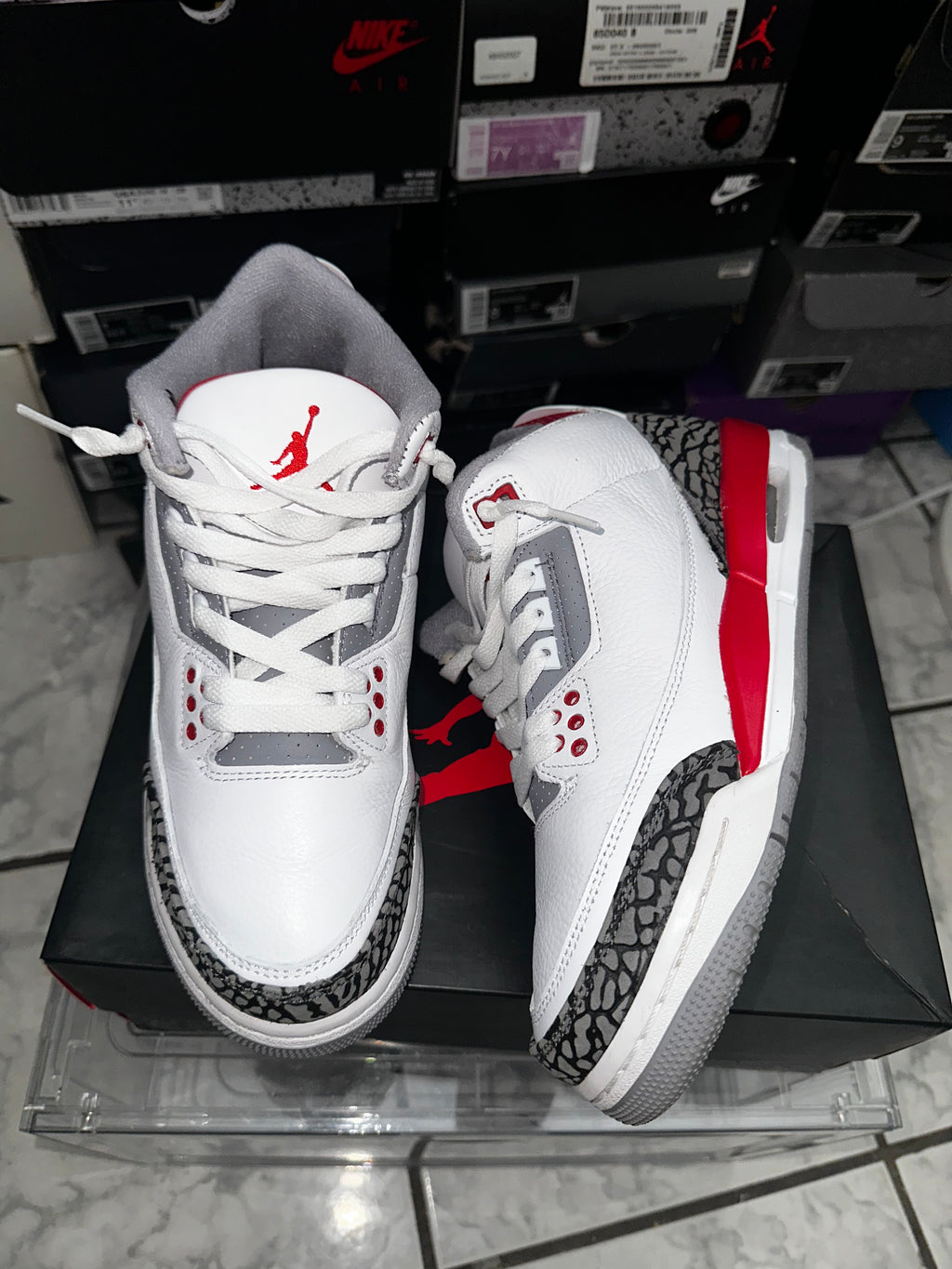 Air Jordan 3 Retro GS 'Fire Red' 2022