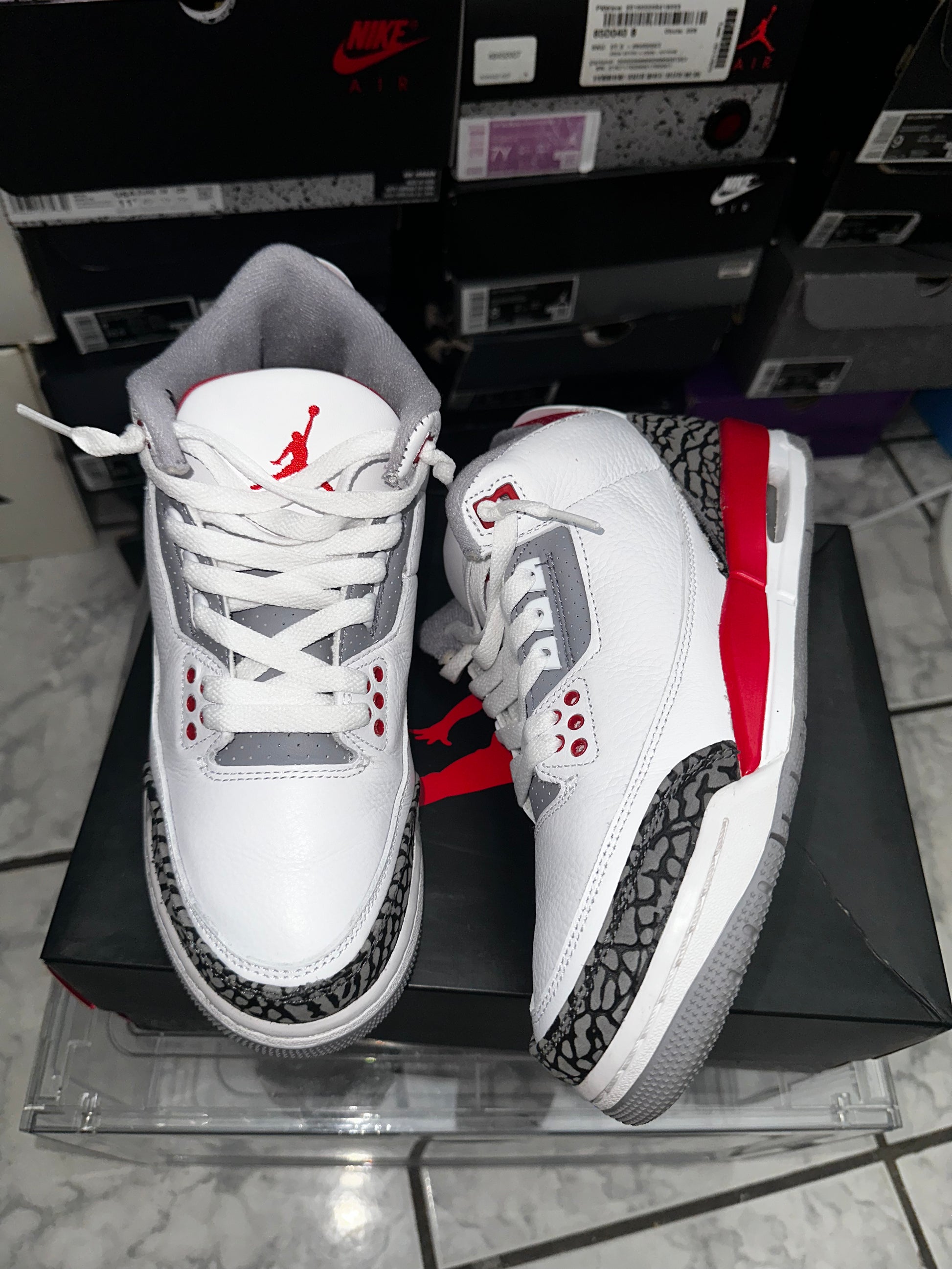 Air Jordan 3 Retro GS 'Fire Red' 2022