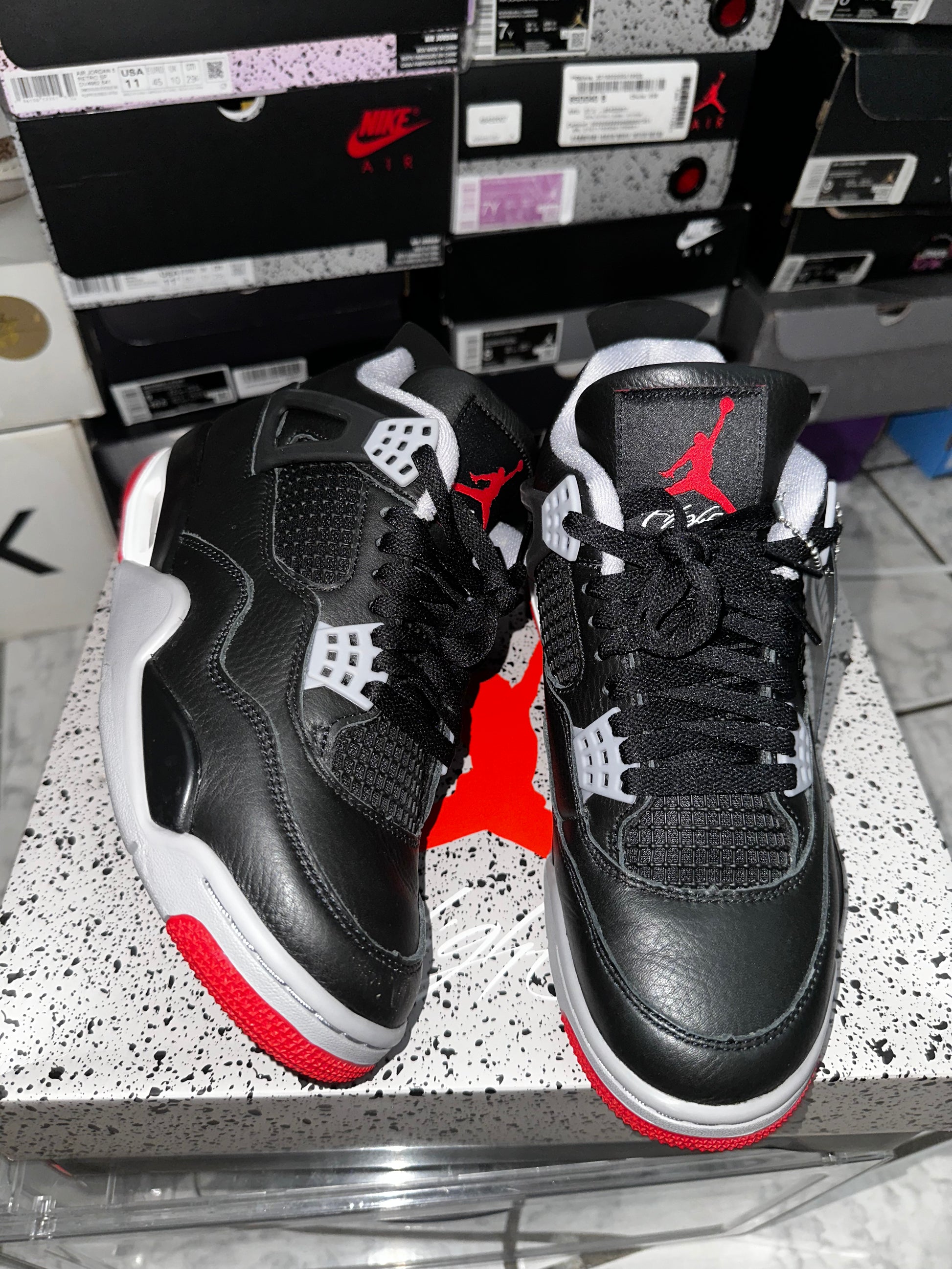 Air Jordan 4 Retro GS 'Bred Reimagined'