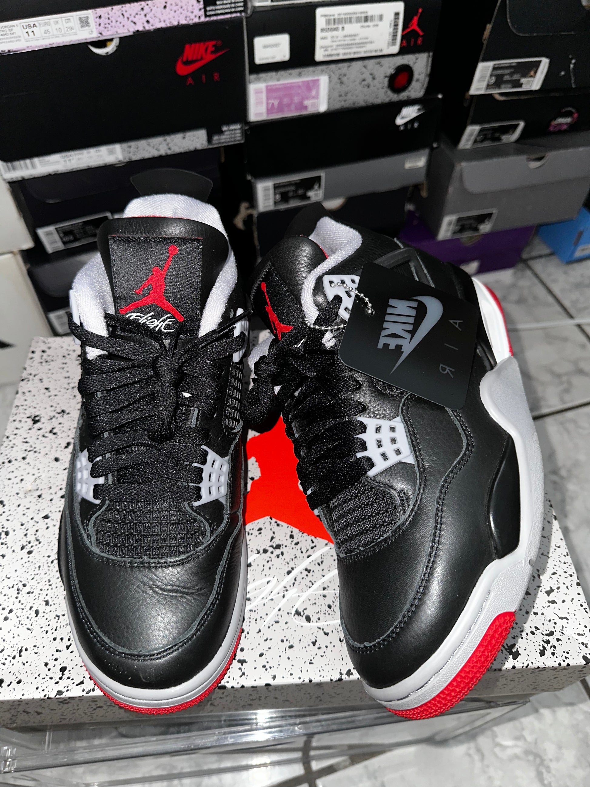 Air Jordan 4 Retro GS 'Bred Reimagined'