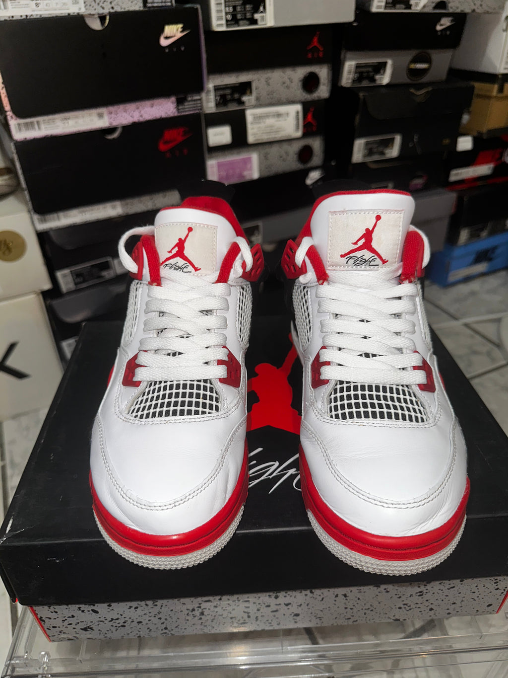 Air Jordan 4 Retro OG GS 'Fire Red' 2020