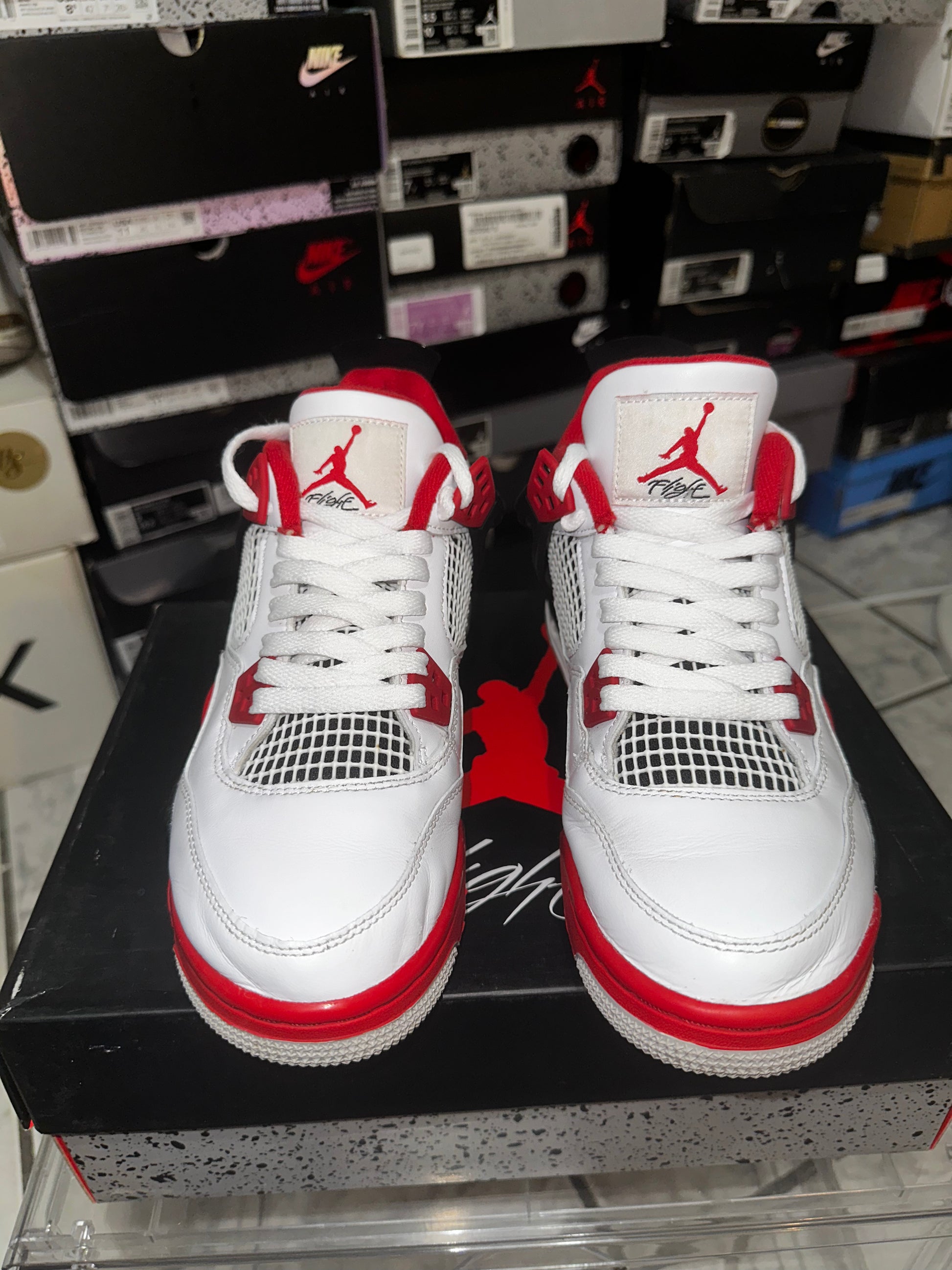Air Jordan 4 Retro OG GS 'Fire Red' 2020