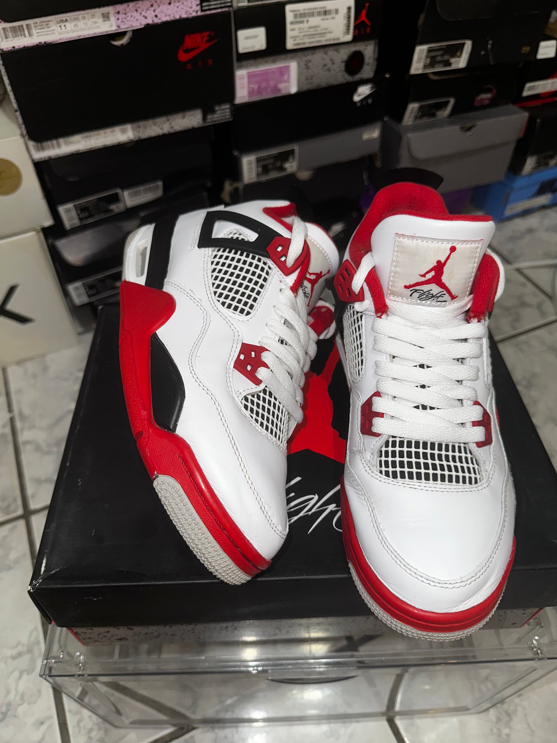 Air Jordan 4 Retro OG GS 'Fire Red' 2020