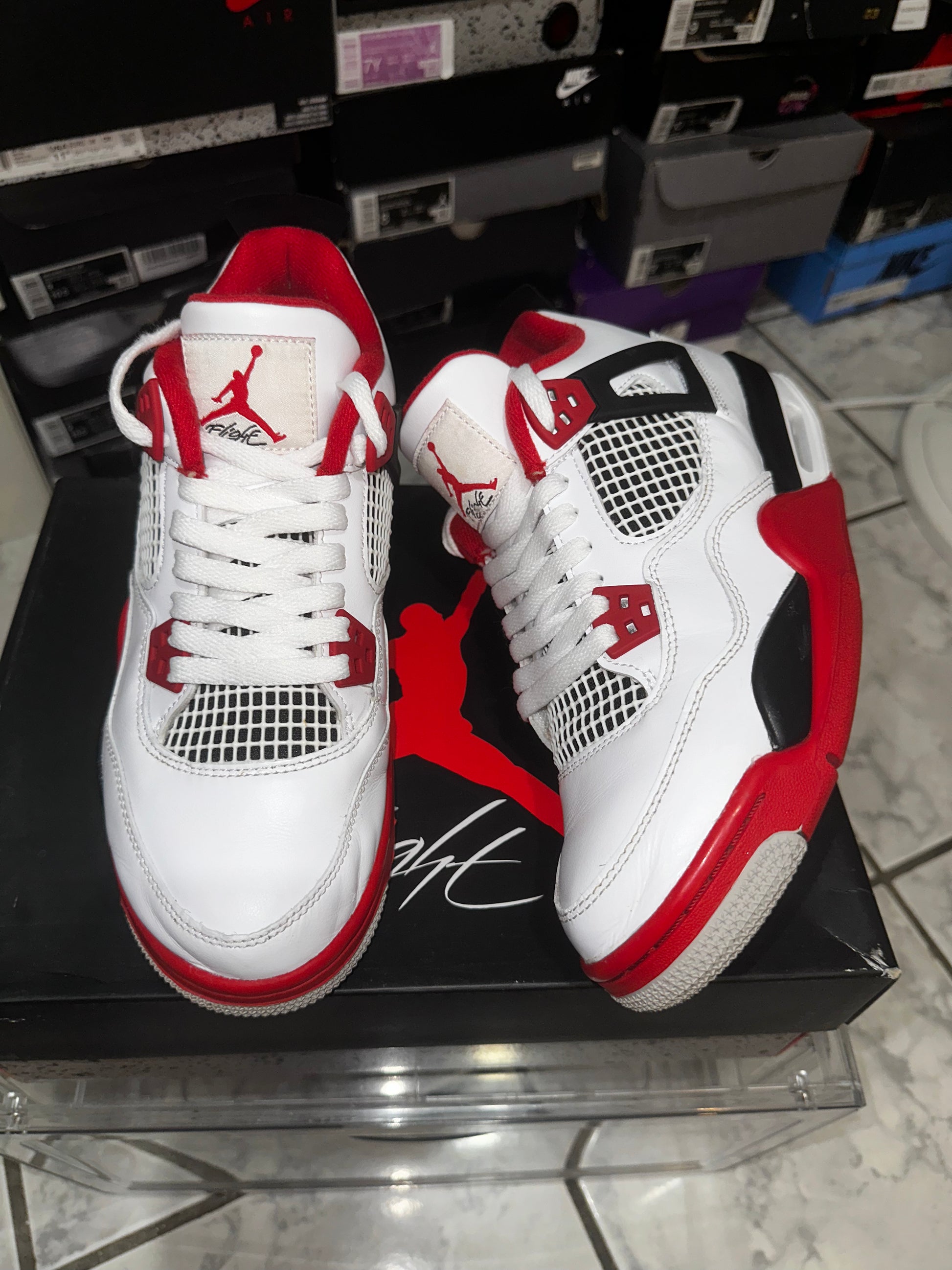 Air Jordan 4 Retro OG GS 'Fire Red' 2020