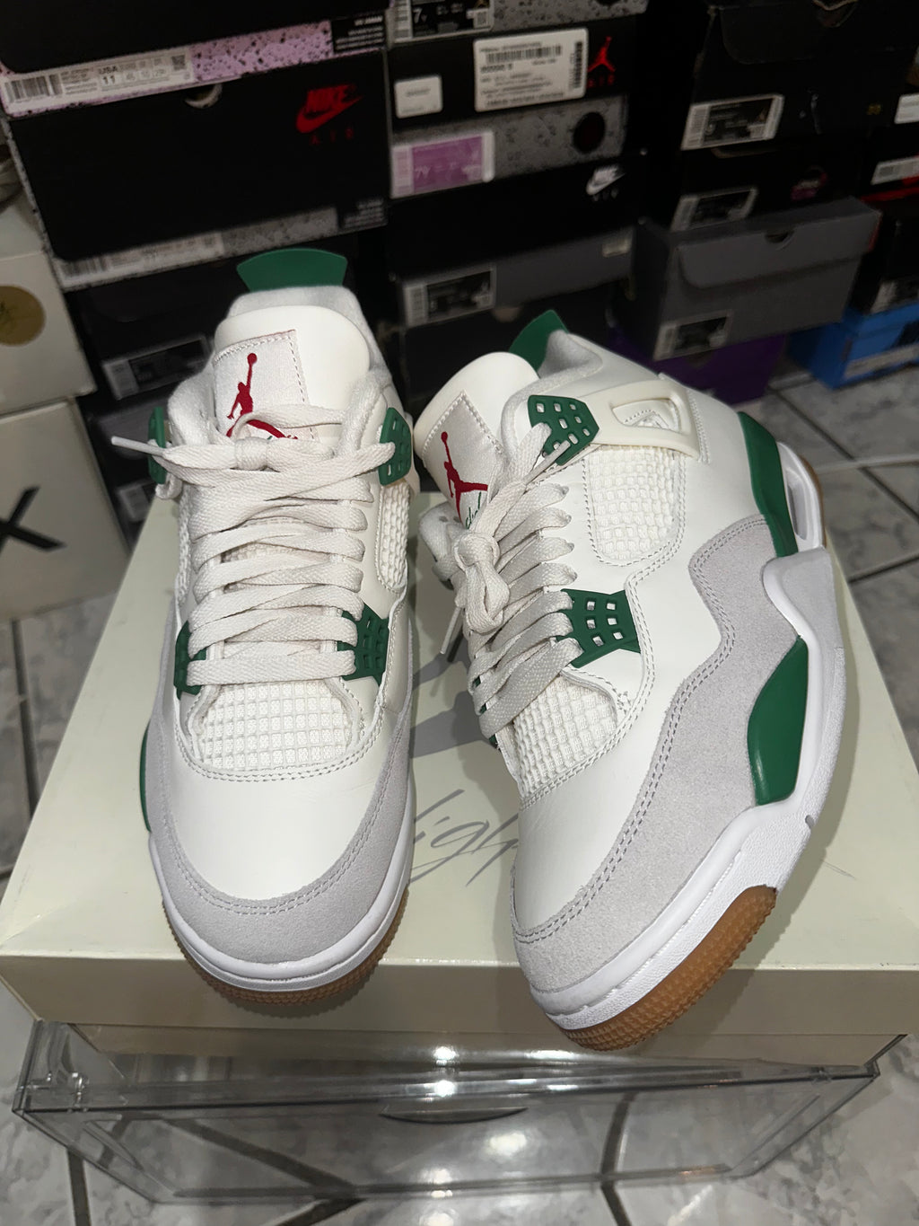 Nike SB x Air Jordan 4 Retro SP 'Pine Green'