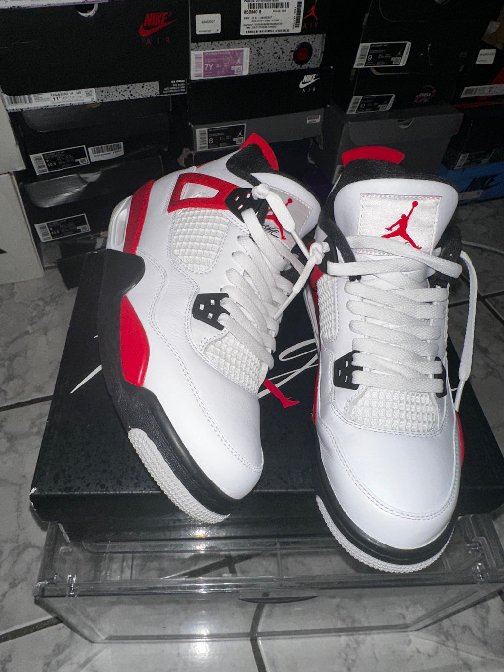 Air Jordan 4 Retro GS 'Red Cement'