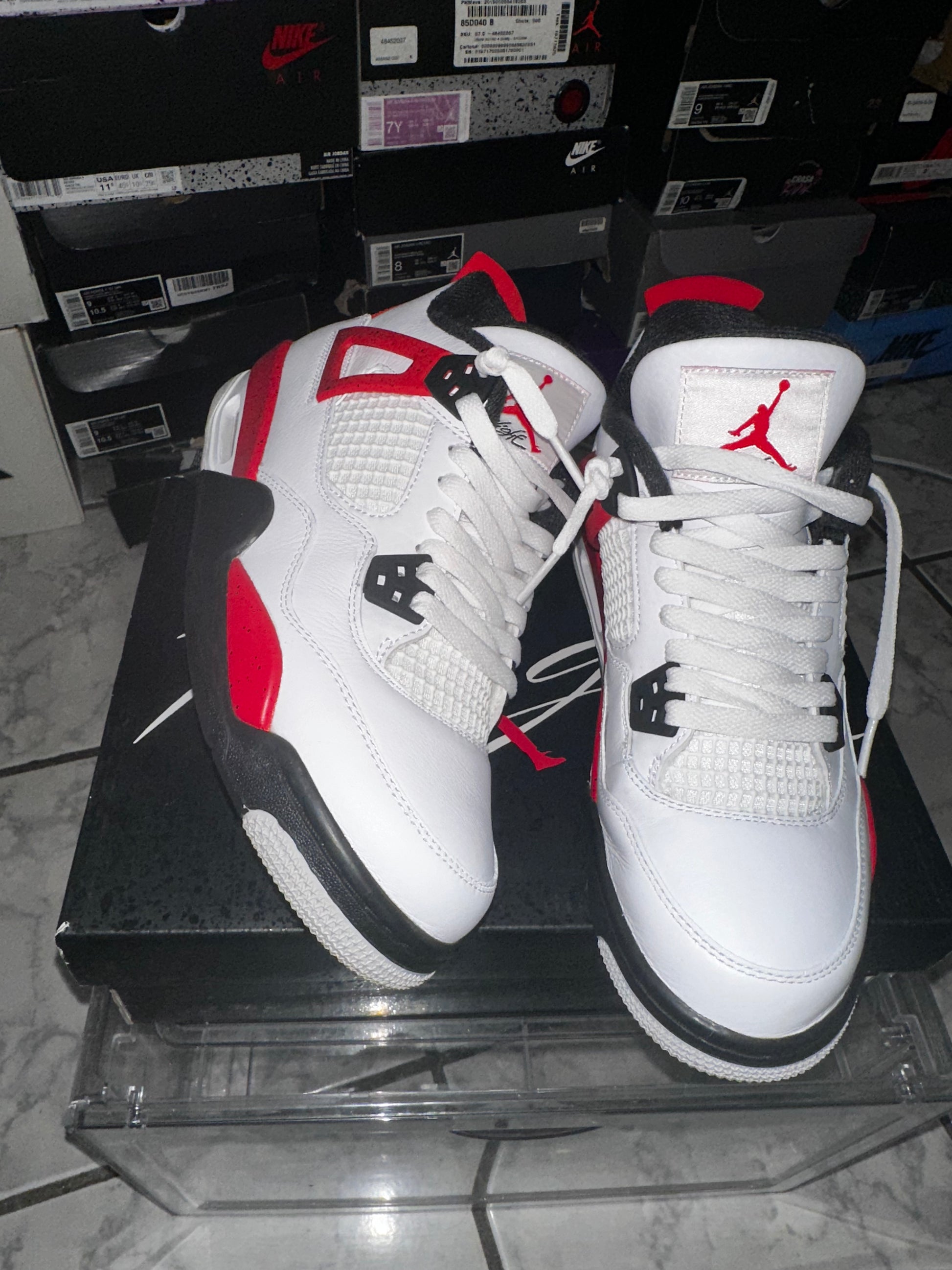 Air Jordan 4 Retro GS 'Red Cement'