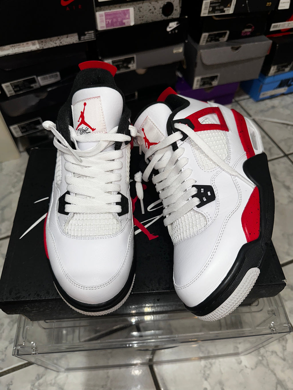Air Jordan 4 Retro GS 'Red Cement'