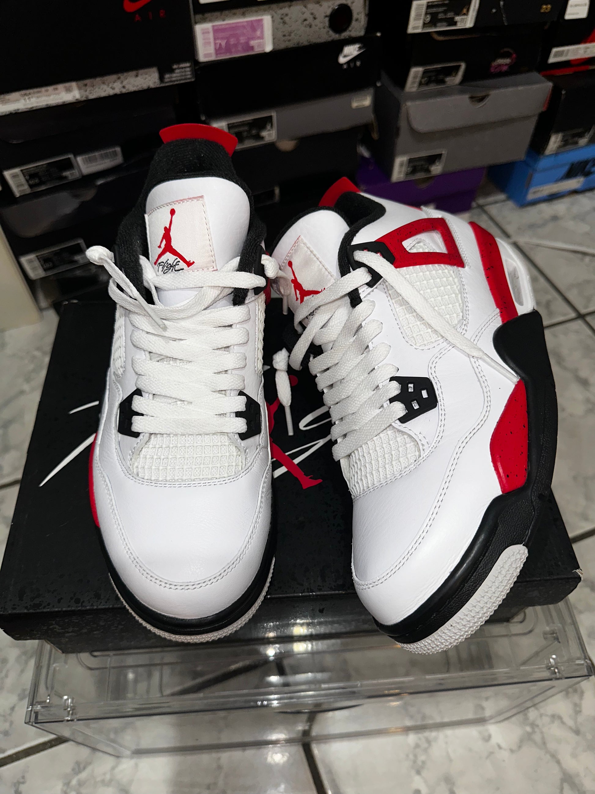 Air Jordan 4 Retro GS 'Red Cement'