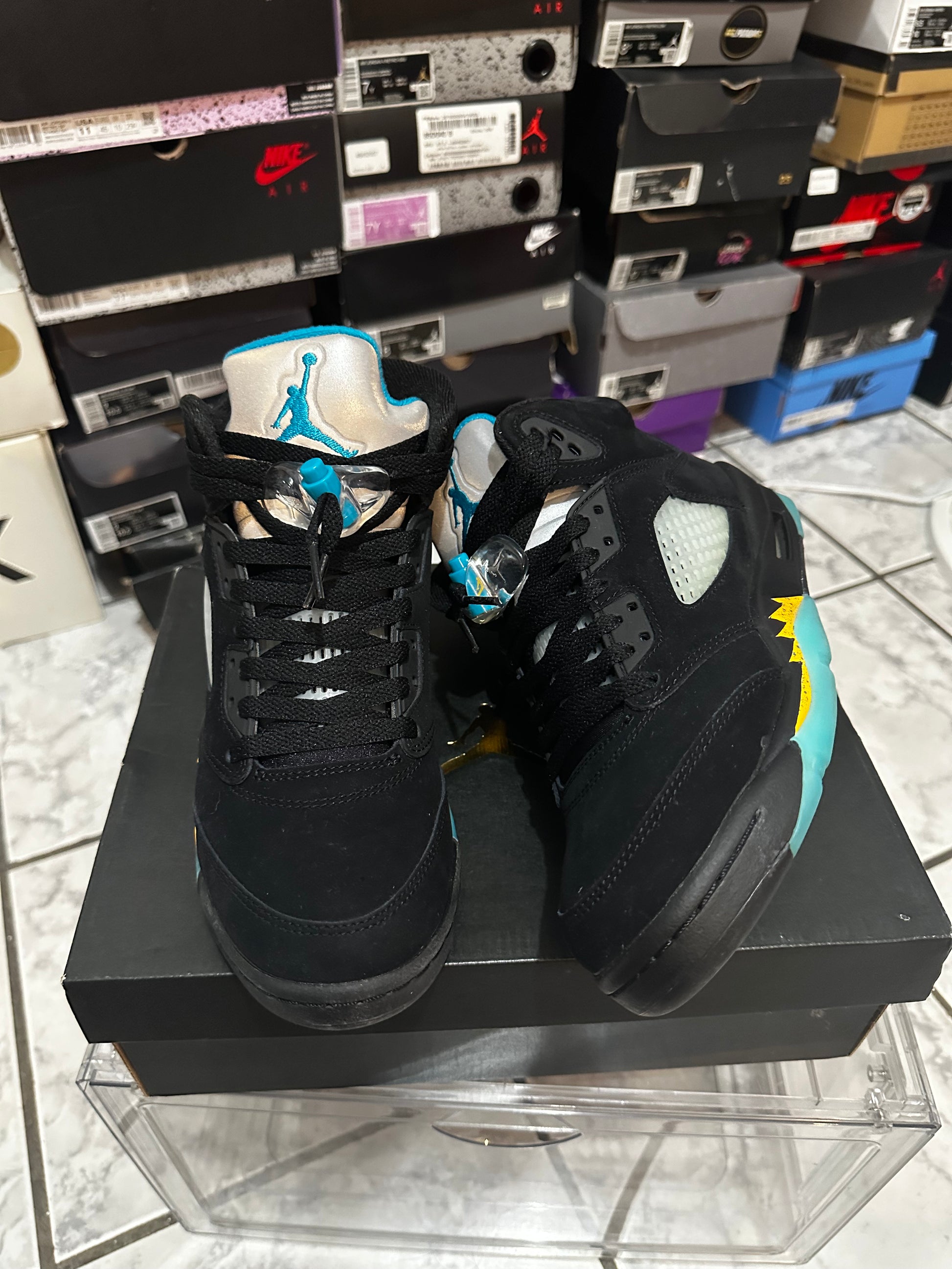 Air Jordan 5 Retro GS 'Aqua'