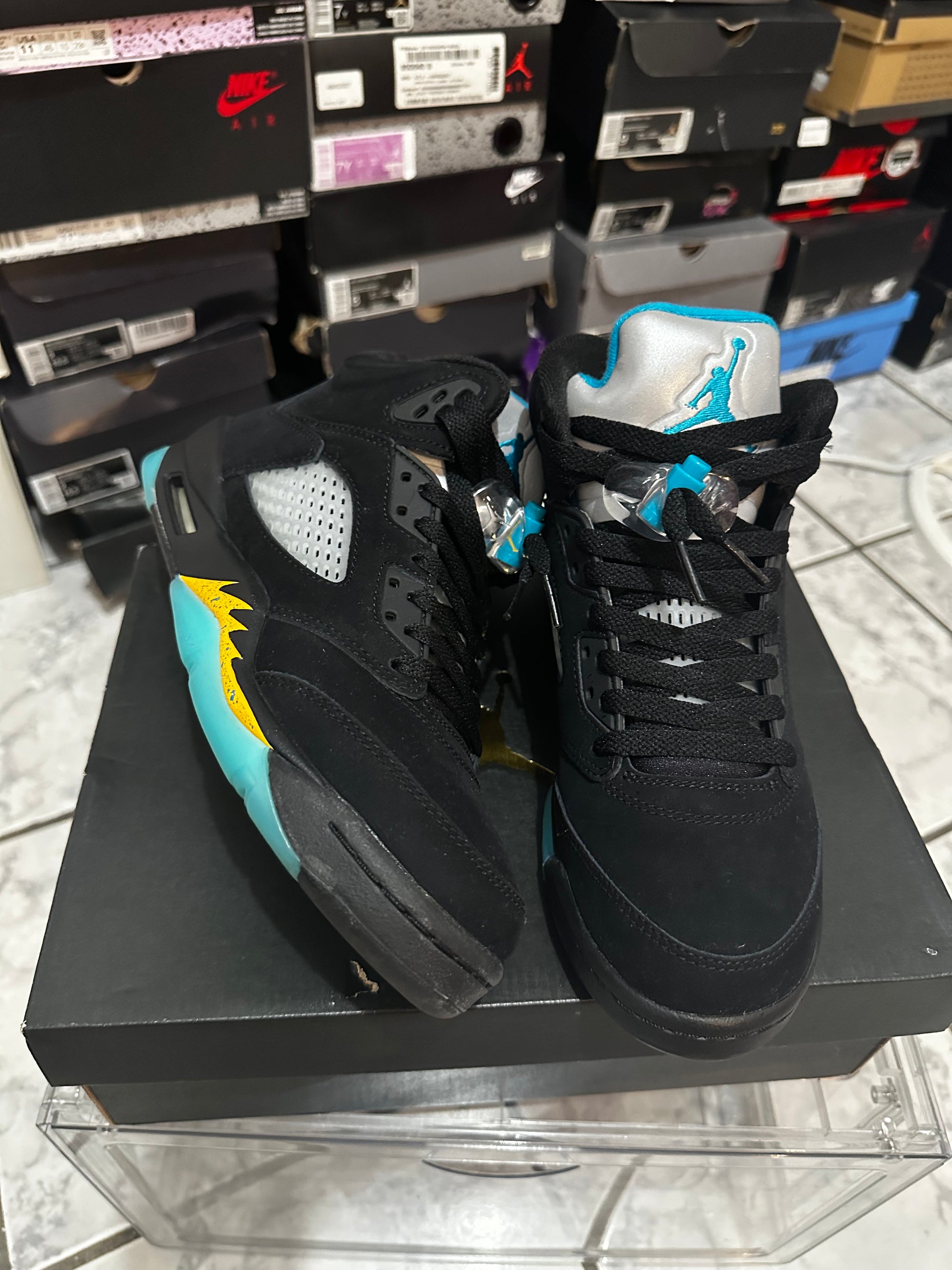 Air Jordan 5 Retro GS 'Aqua'