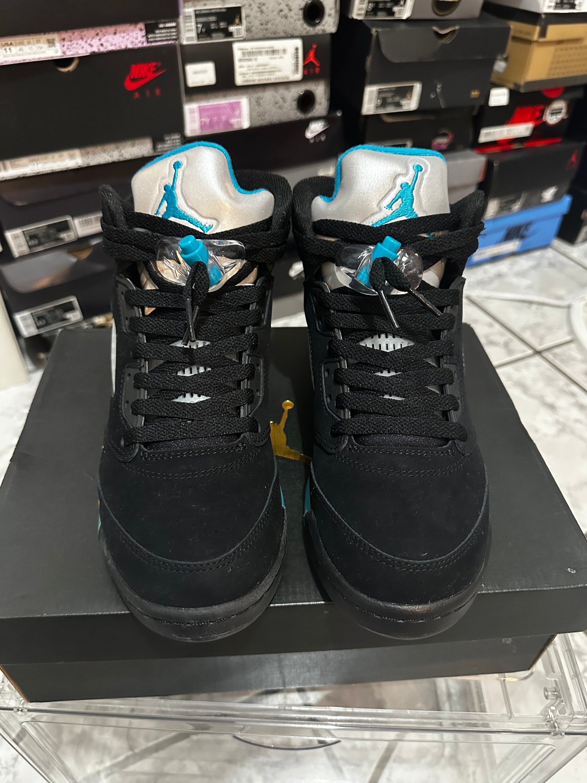 Air Jordan 5 Retro GS 'Aqua'