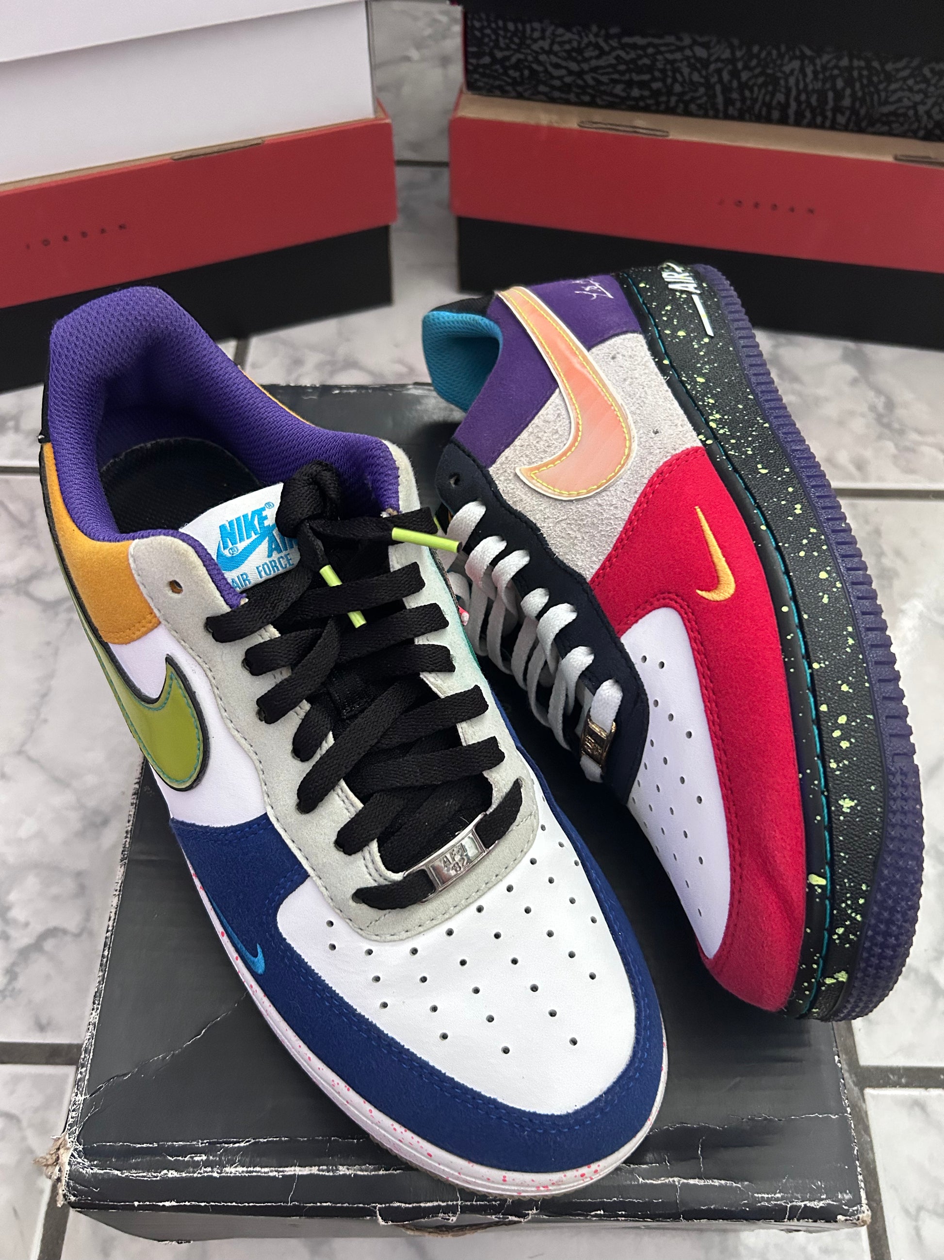 USED Air Force 1 '07 LV8 'What The LA'