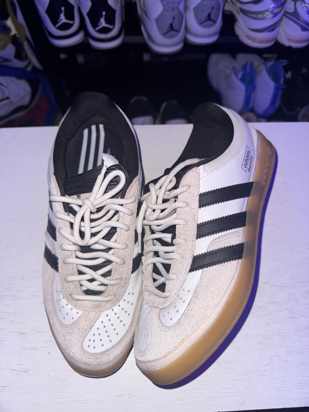 Bad Bunny x adidas Gazelle Indoor 'Core White'