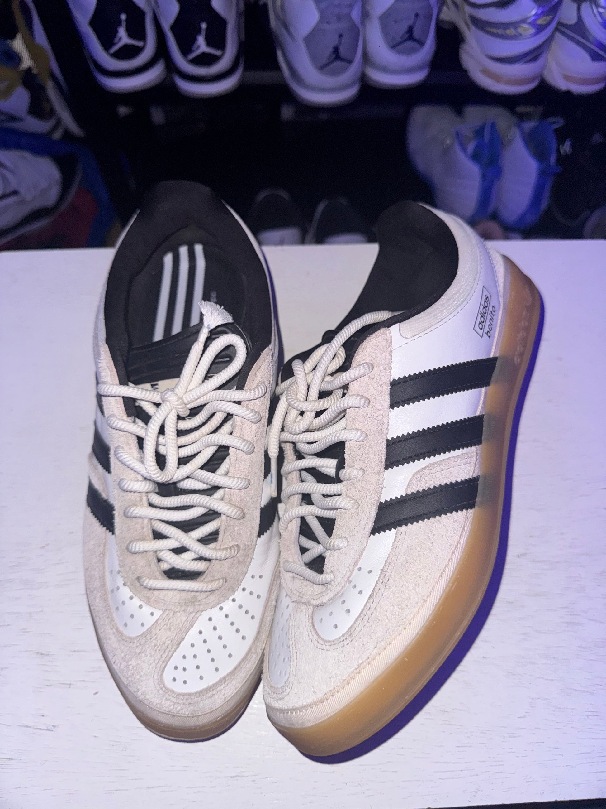 Bad Bunny x adidas Gazelle Indoor 'Core White'