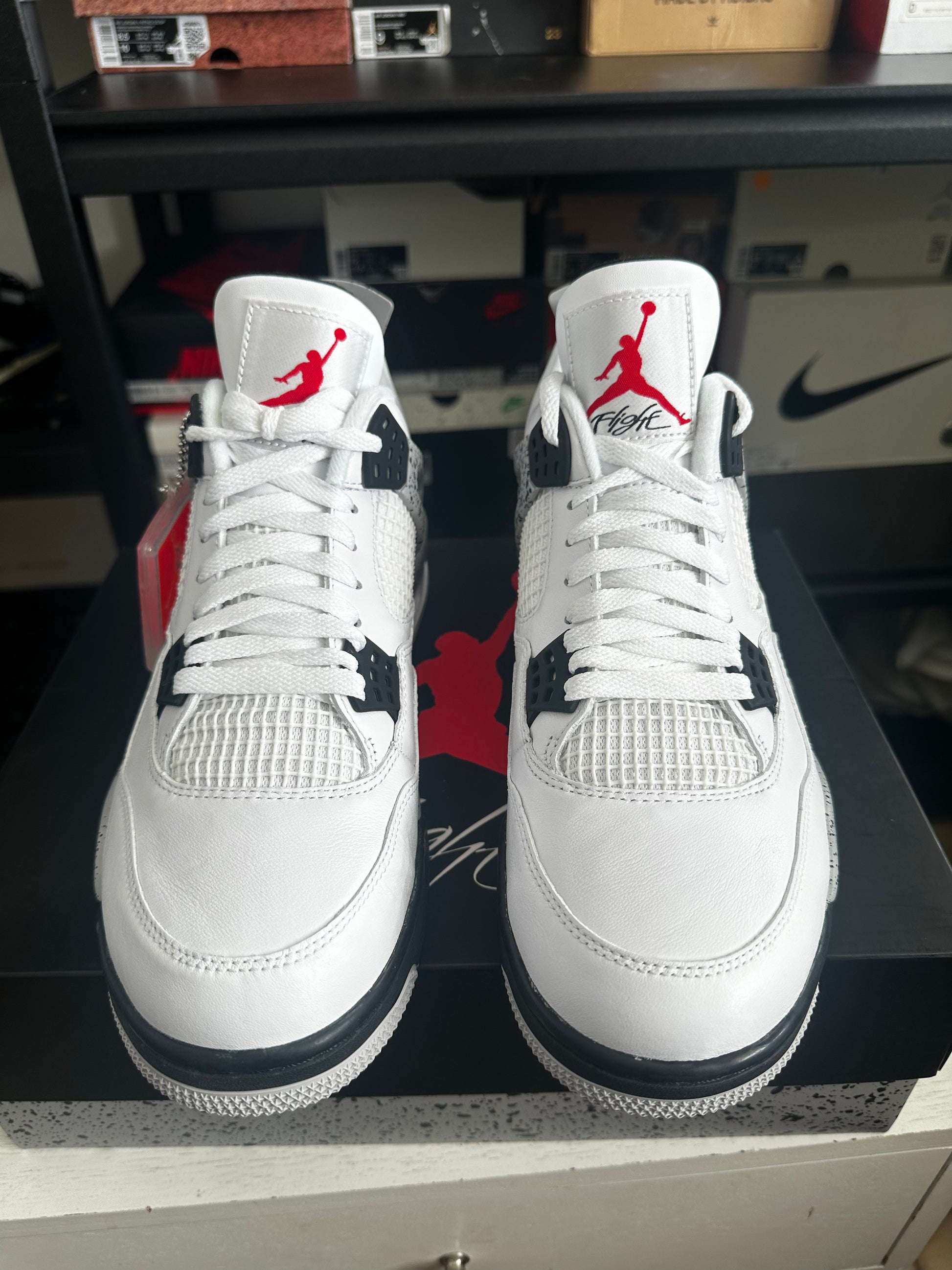 Air Jordan Retro 4 White Cement 2016