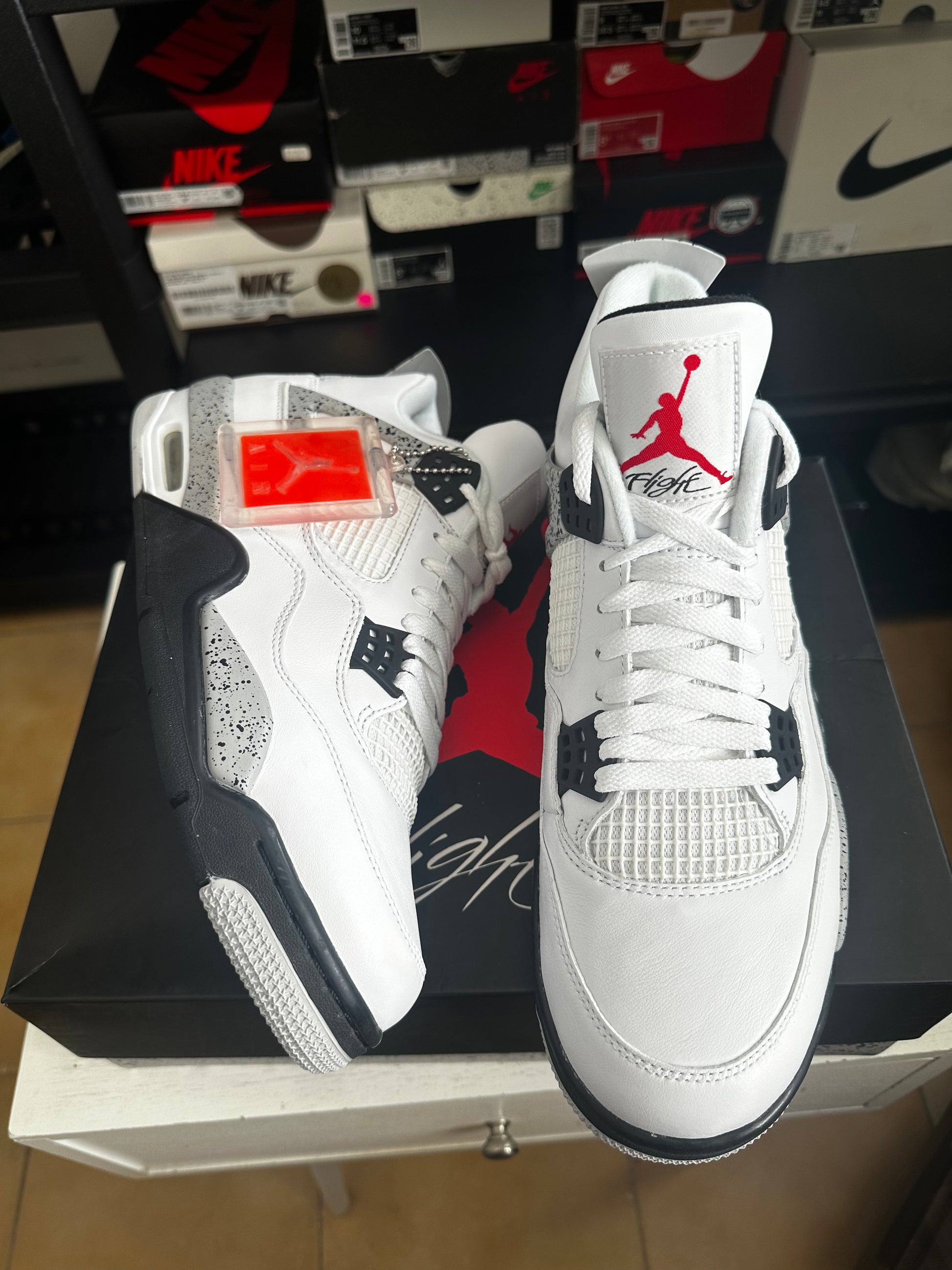 Air Jordan Retro 4 White Cement 2016