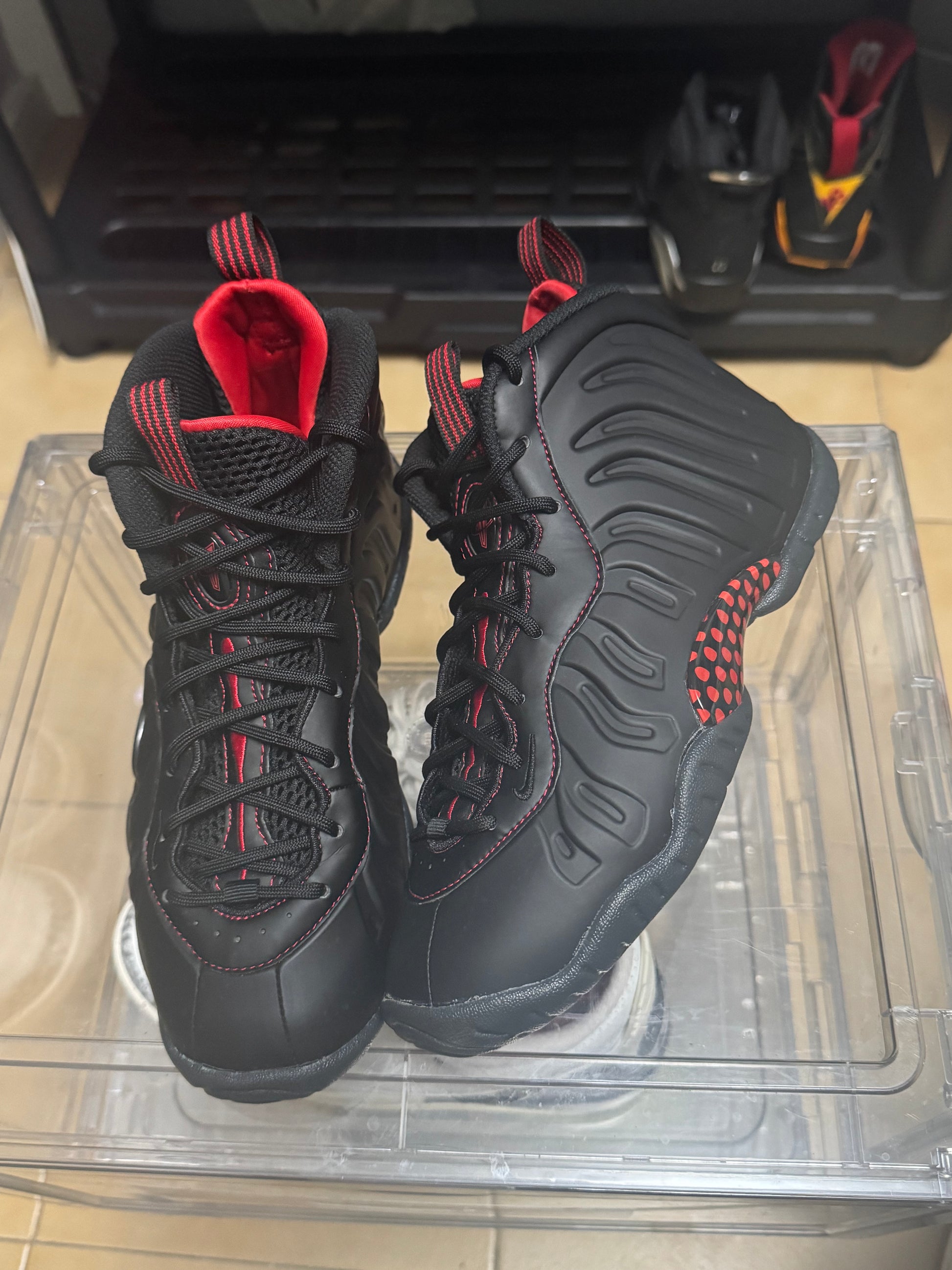 Nike Little Posite One GS 'Bred'