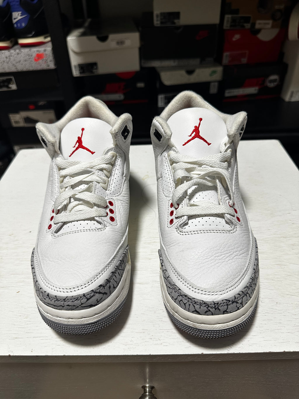 Air jordan Retro 3 White Cement GS
