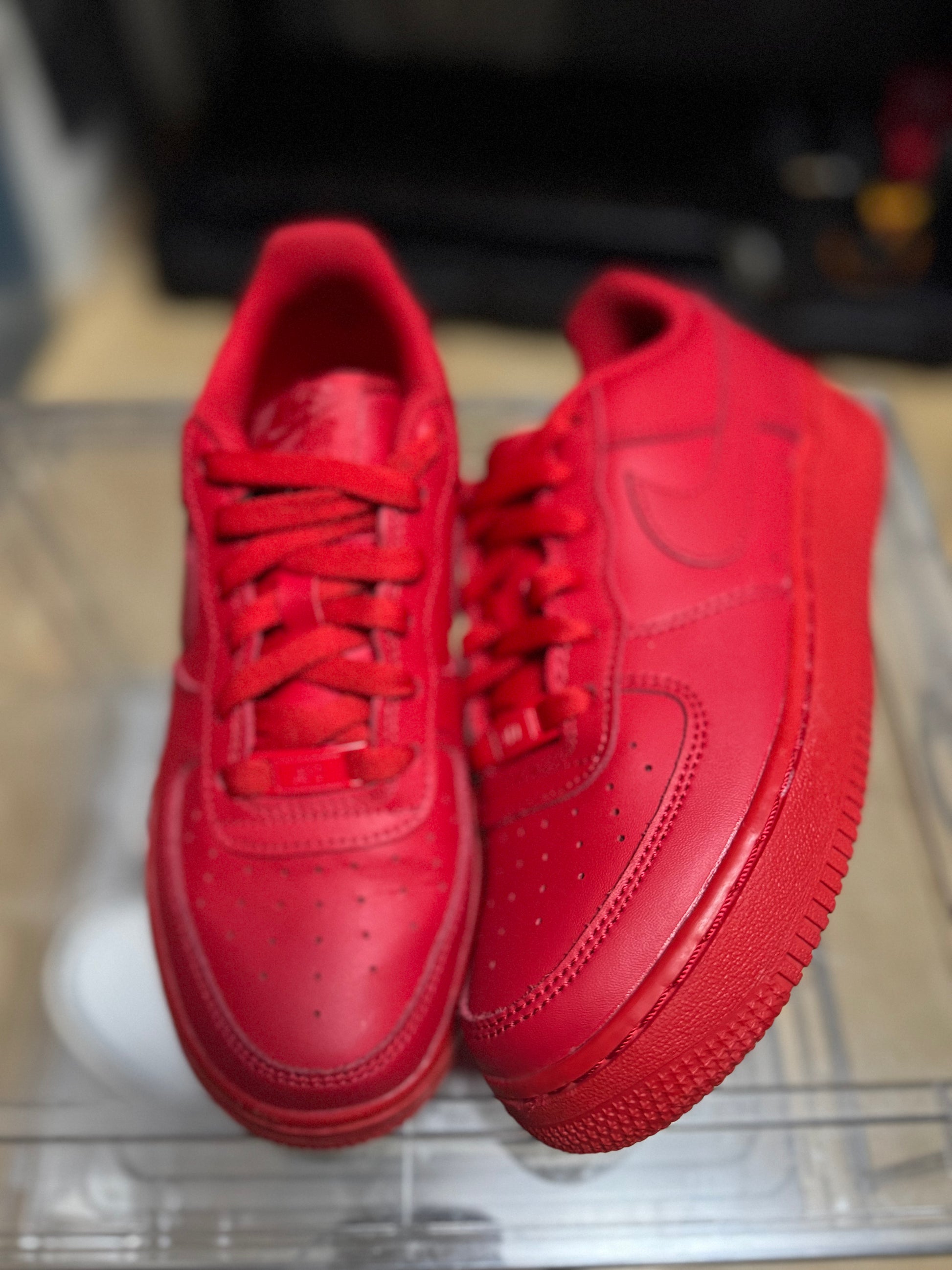 Nike Air Force 1 LV8 GS 'University Red'