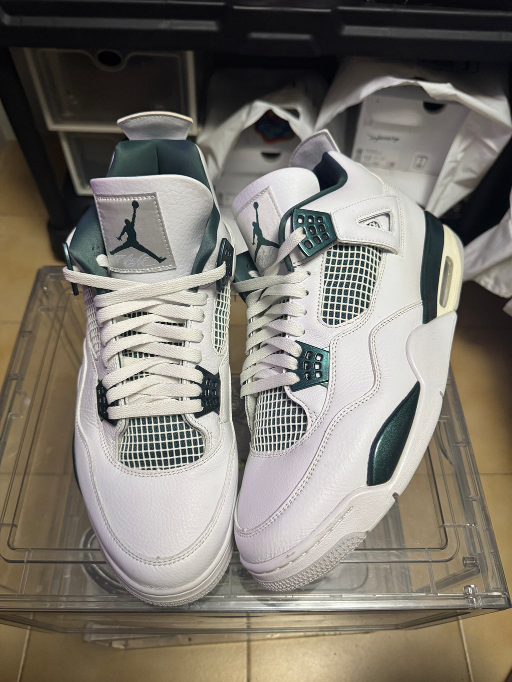 Air Jordan 4 Retro 'Oxidized Green'