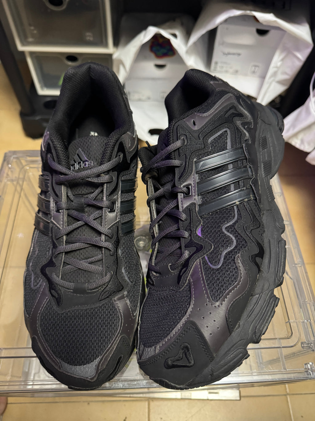 Bad Bunny x adidas Response CL 'Triple Black'