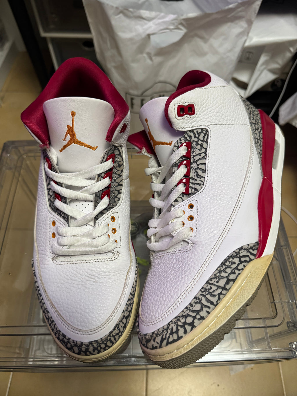 Air Jordan 3 Retro 'Cardinal Red'