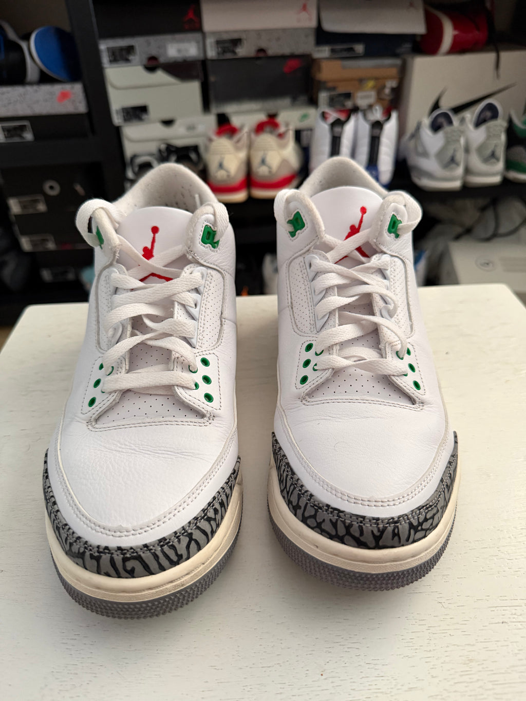 Wmns Air Jordan 3 Retro 'Lucky Green'