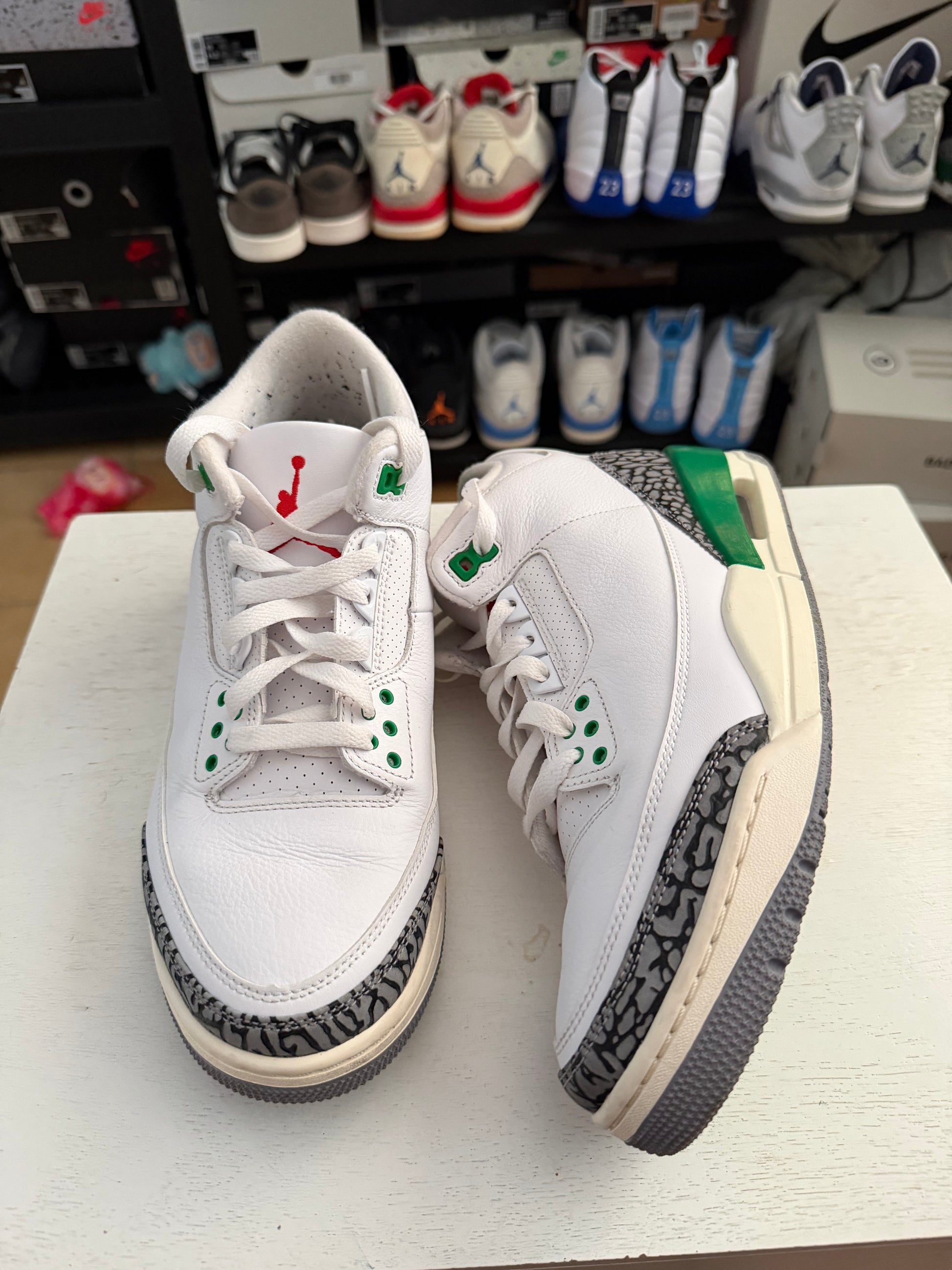 Wmns Air Jordan 3 Retro 'Lucky Green'