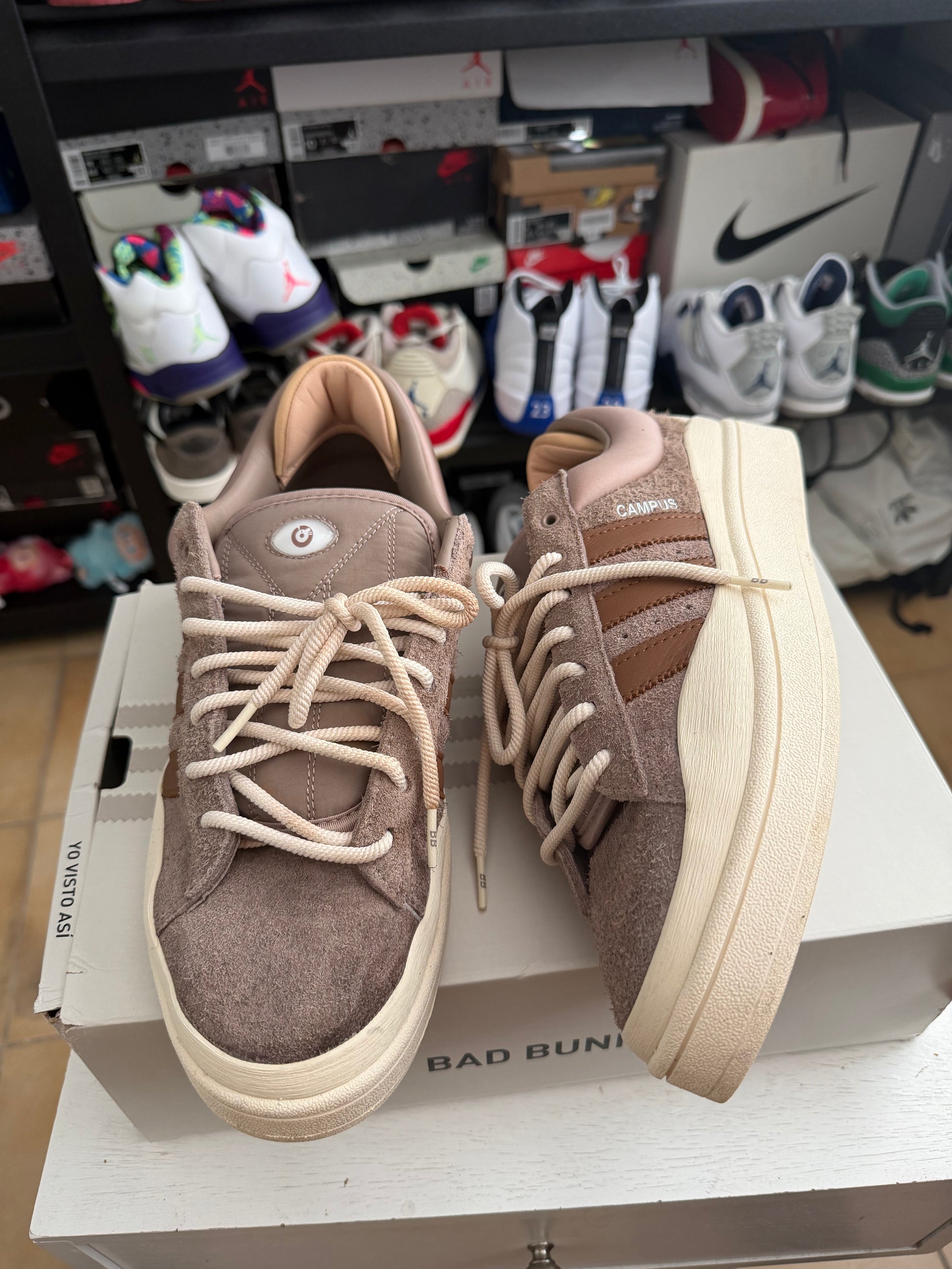 Bad Bunny x adidas Campus 'Chalky Brown'